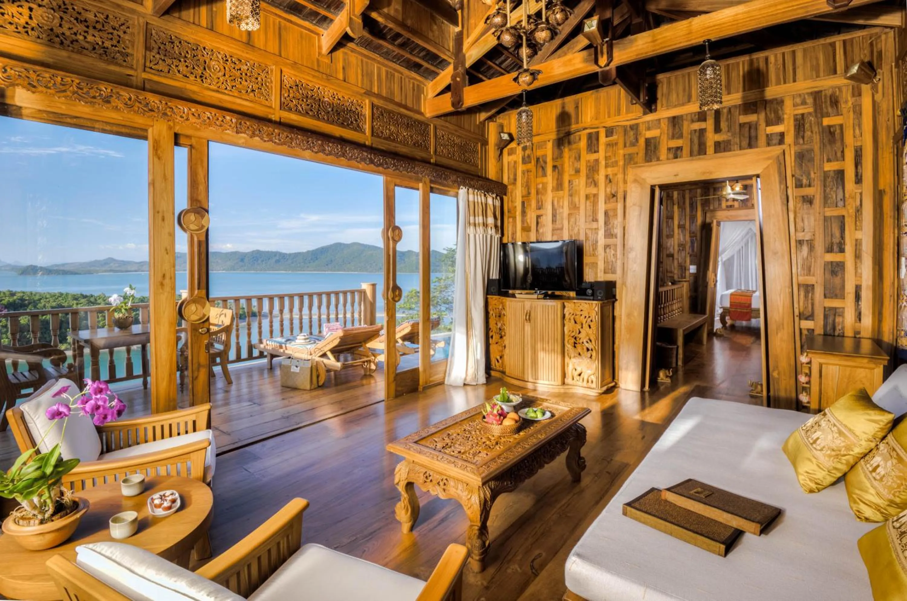 Balcony/Terrace in Santhiya Koh Yao Yai Resort & Spa - Compulsory Join Santhiya Speedboat from-to Ao Po Grand Marina at Phuket