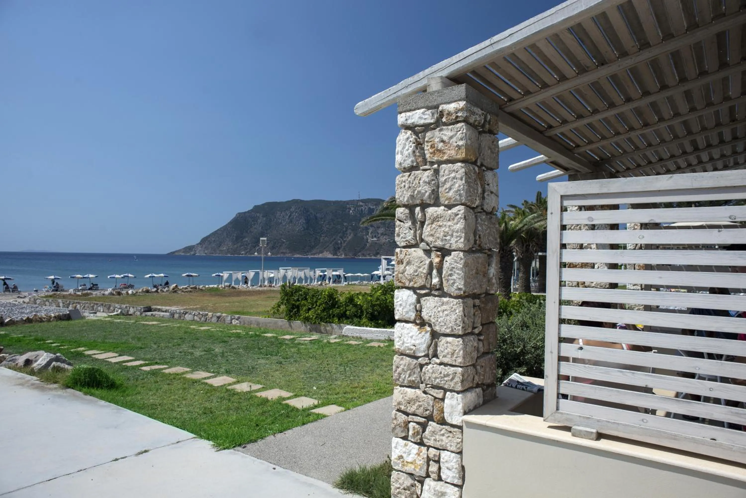 Garden in Kordistos Hotel