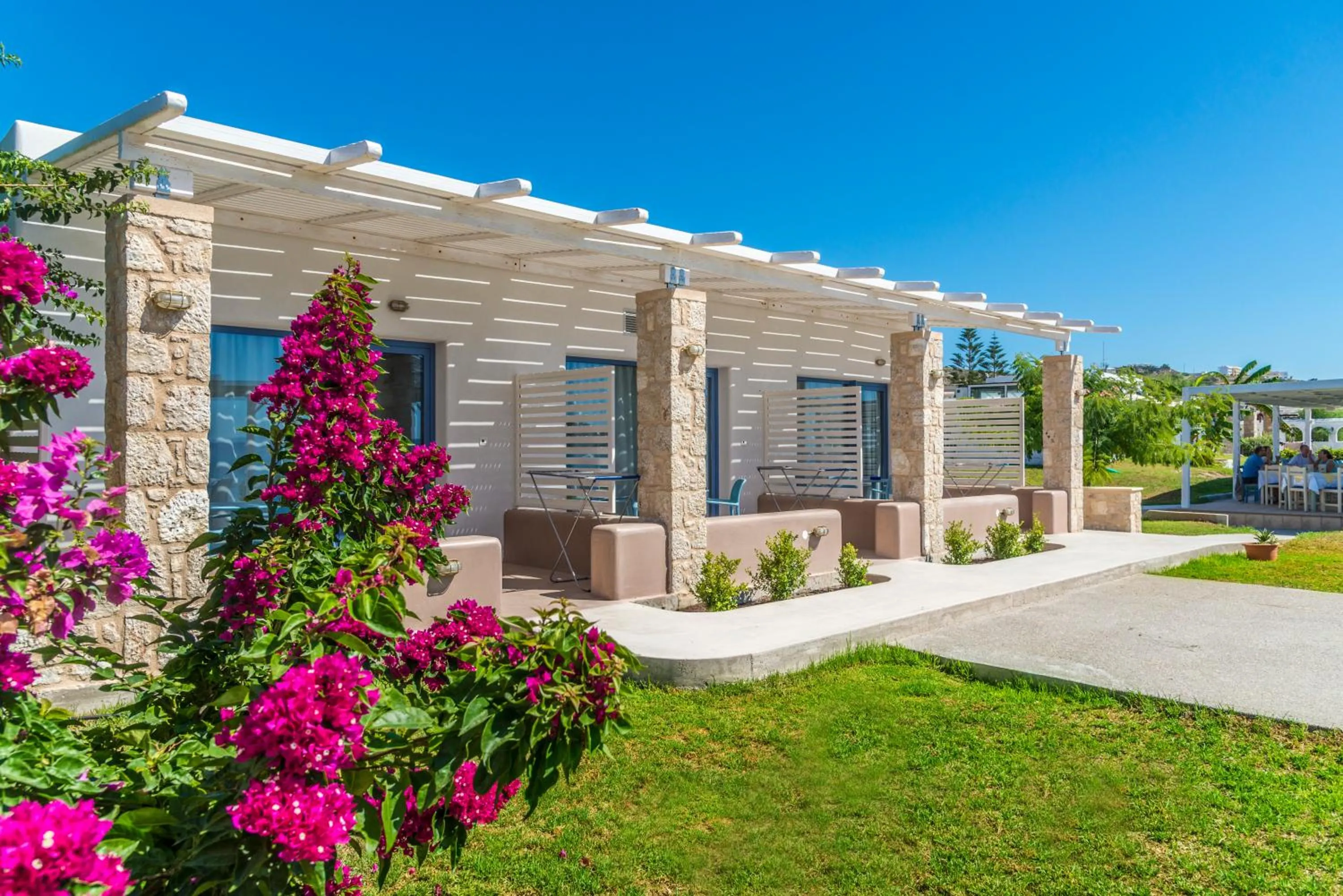 Patio in Kordistos Hotel