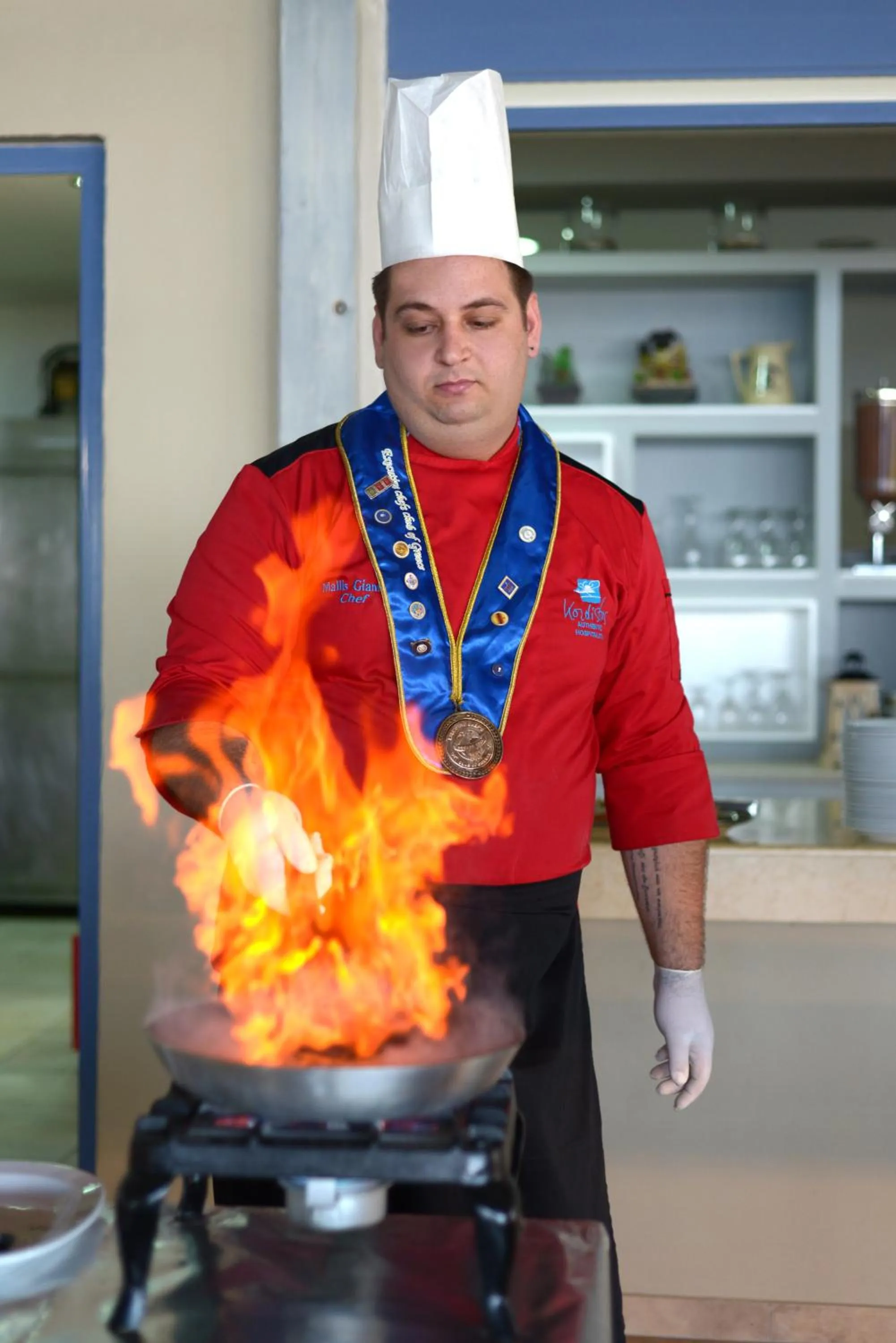 Restaurant/places to eat in Kordistos Hotel