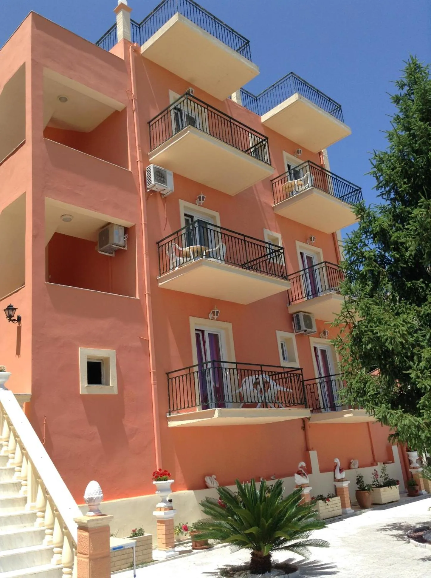 Property building in Corfu Sunflower Apartments