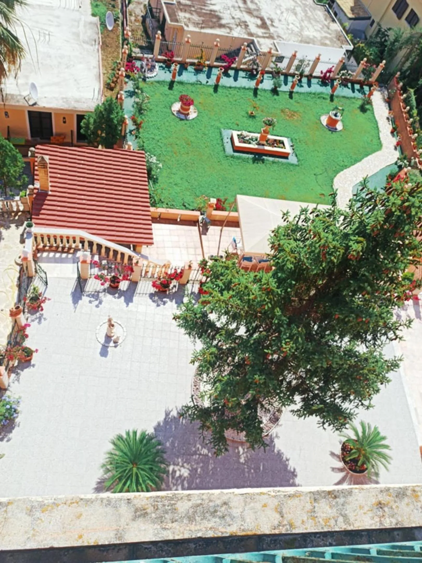 Garden in Corfu Sunflower Apartments