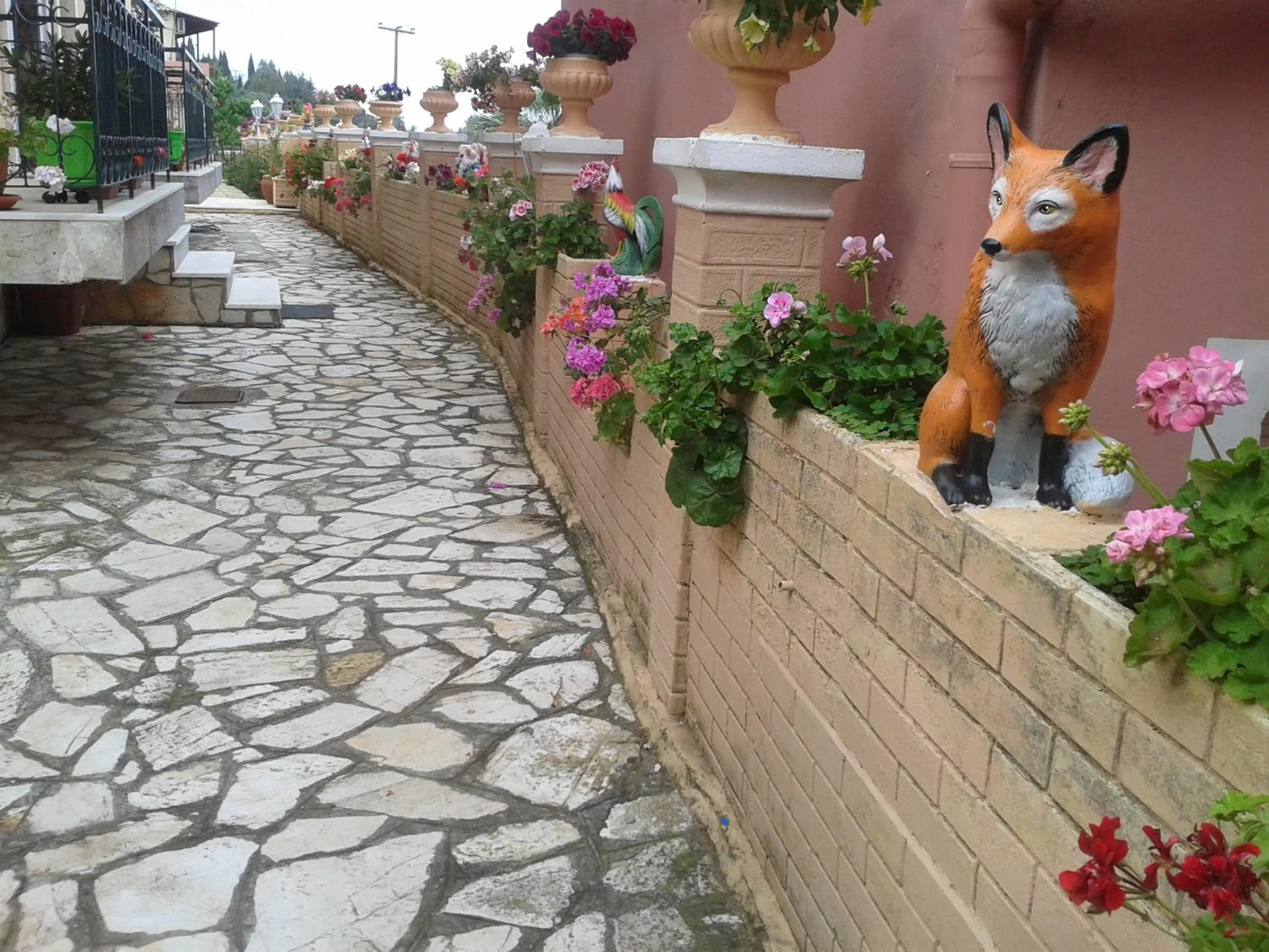 Facade/entrance in Corfu Sunflower Apartments