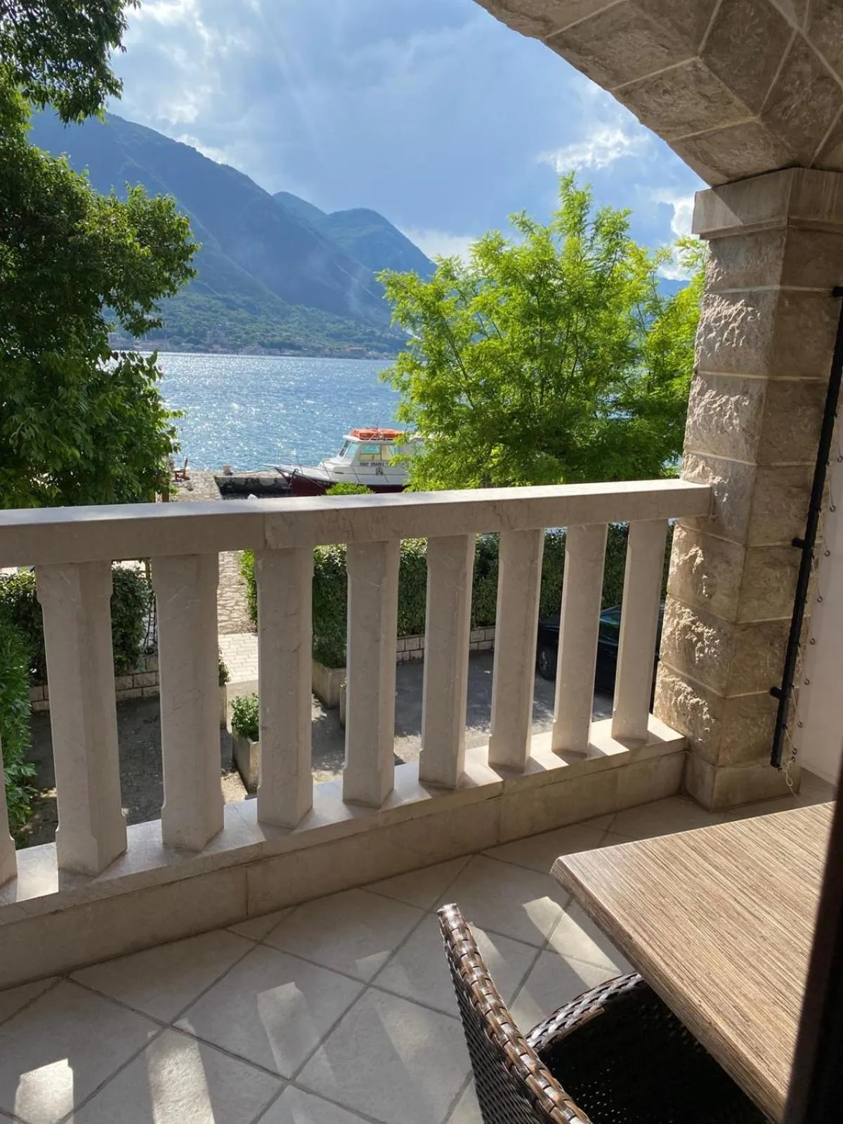 Balcony/Terrace in Apartments Bella di Mare