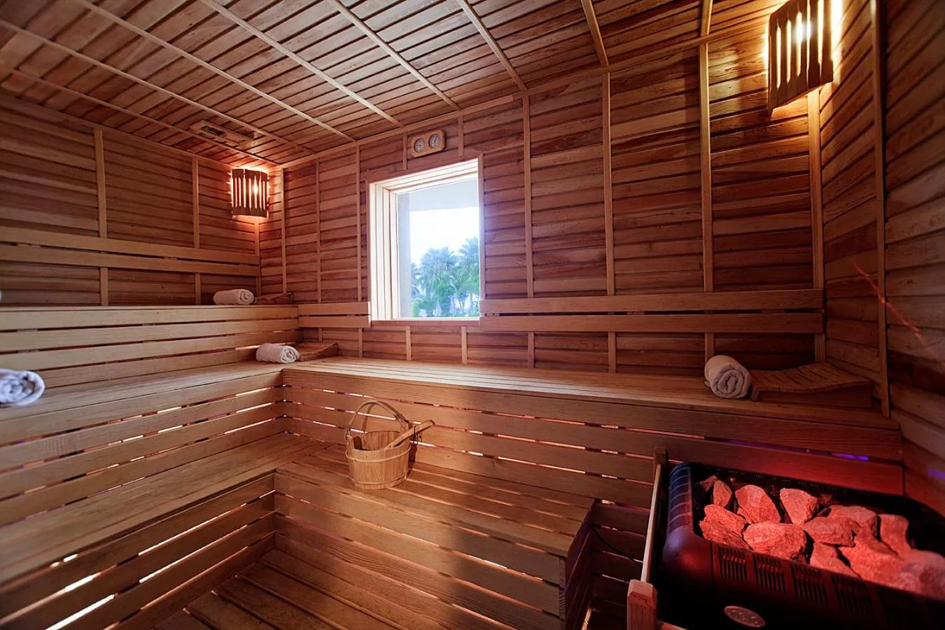 Sauna in Venessa Beach Hotel