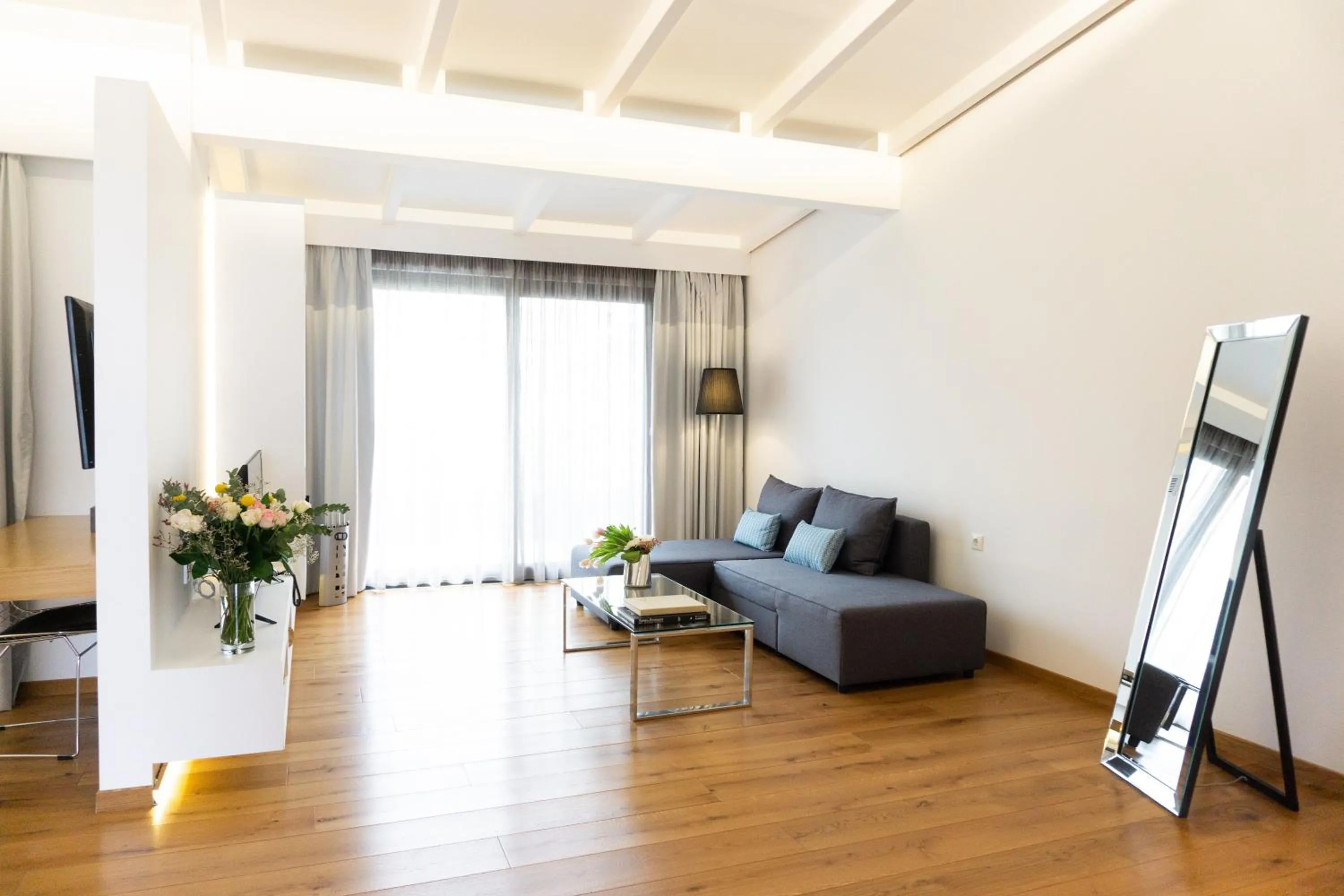 Seating area in City Loft Hotel