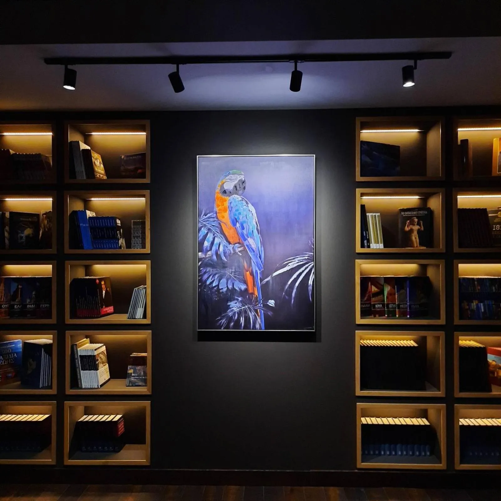 Library in City Loft Hotel