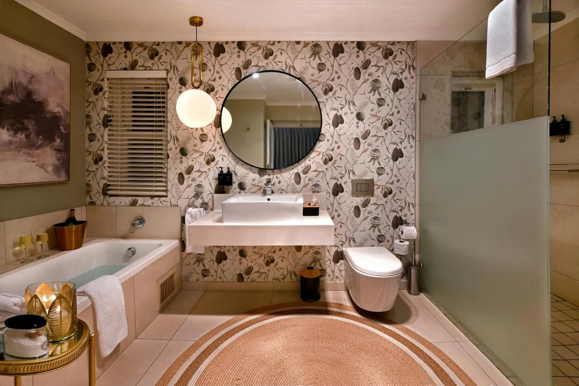 Bathroom in Lavender Farm Boutique Guest House