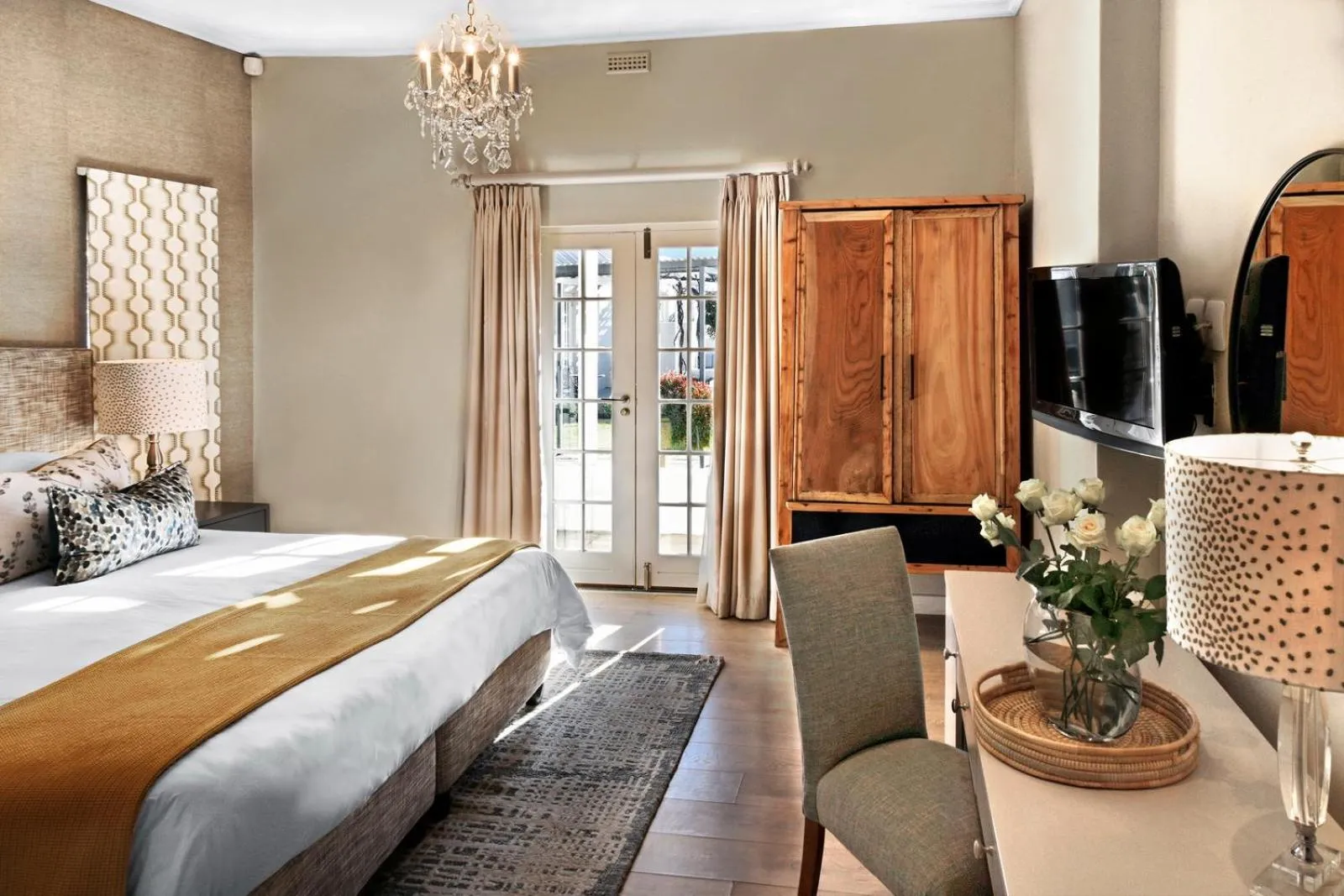 Bedroom, Bed in Lavender Farm Boutique Guest House