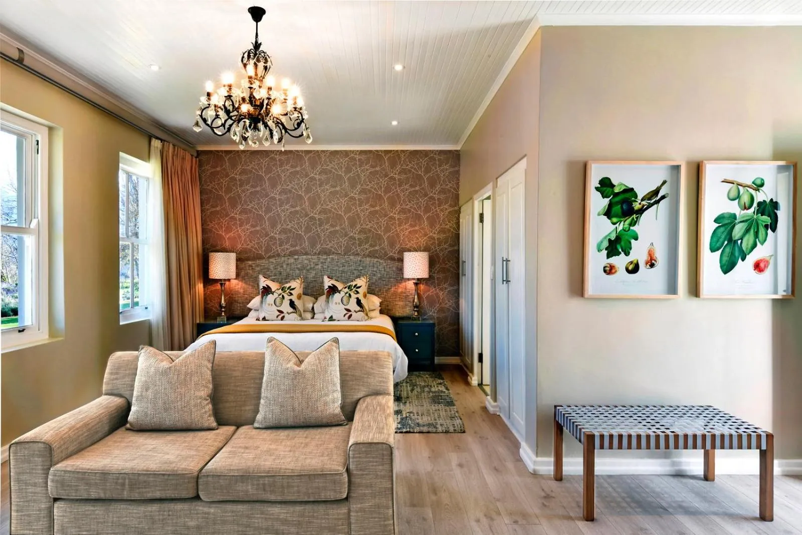 Living room in Lavender Farm Boutique Guest House