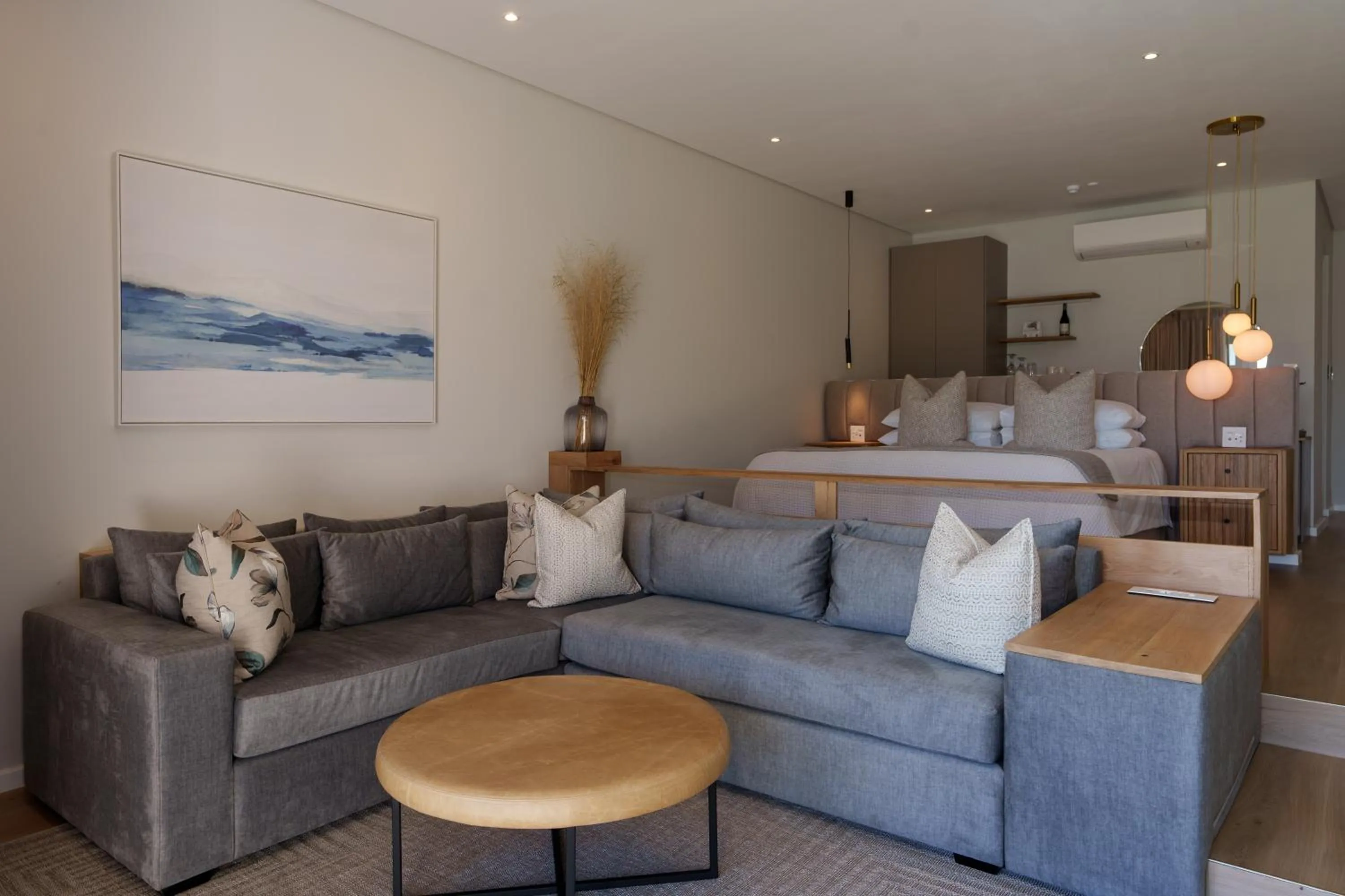 Seating area in Lavender Farm Boutique Guest House