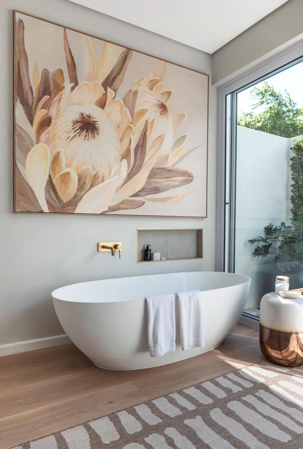 Bathroom in Lavender Farm Boutique Guest House