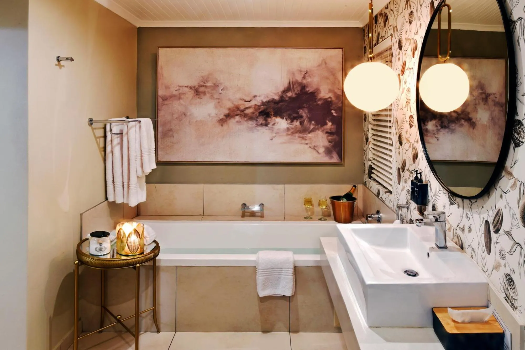 Bathroom in Lavender Farm Boutique Guest House