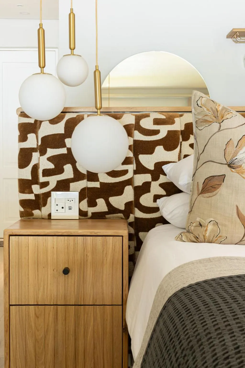 Bed in Lavender Farm Boutique Guest House