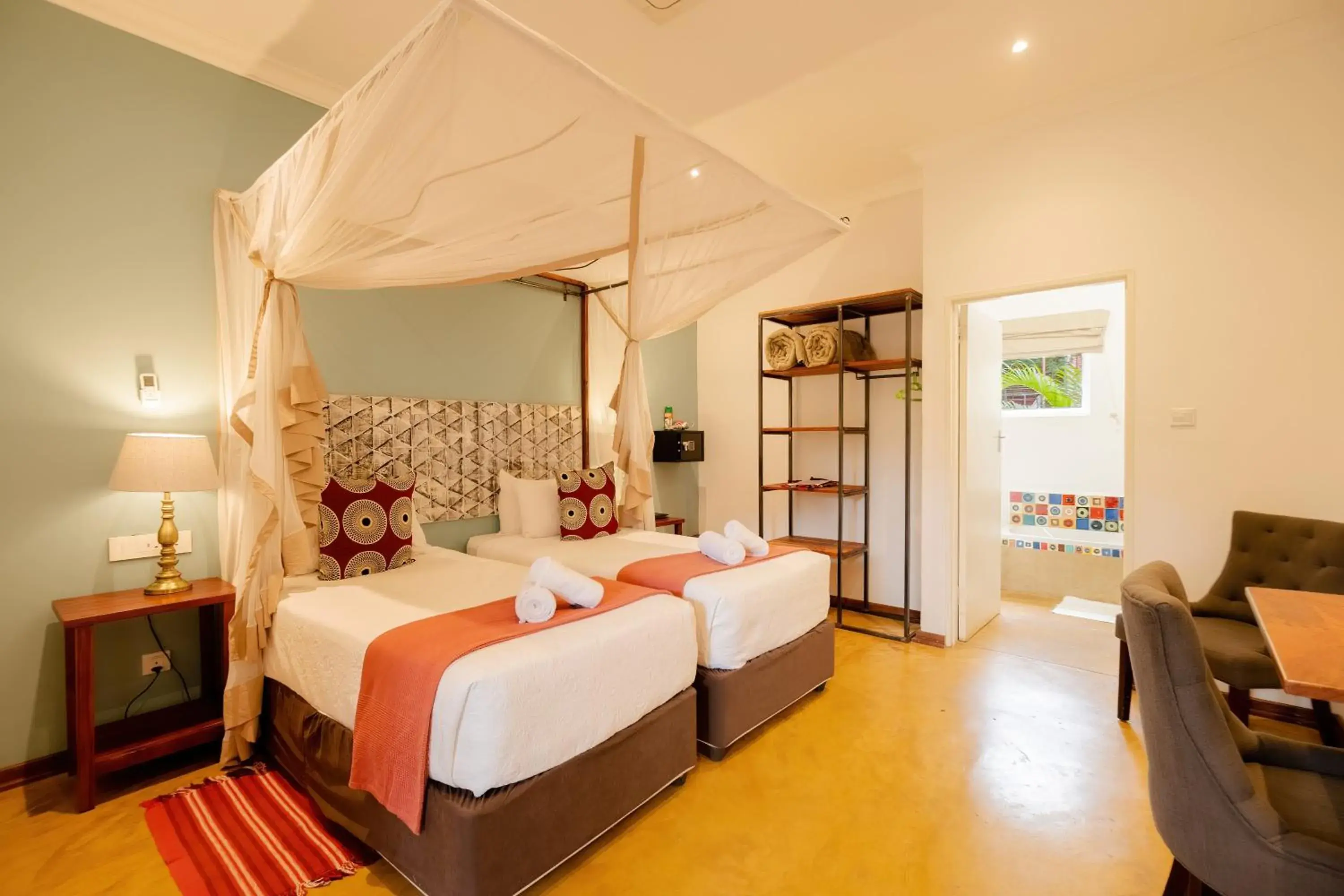 Deluxe Double or Twin Room - single occupancy in PheZulu Guest Lodge Deluxe Double or Twin Room - single occupancy in PheZulu Guest Lodge