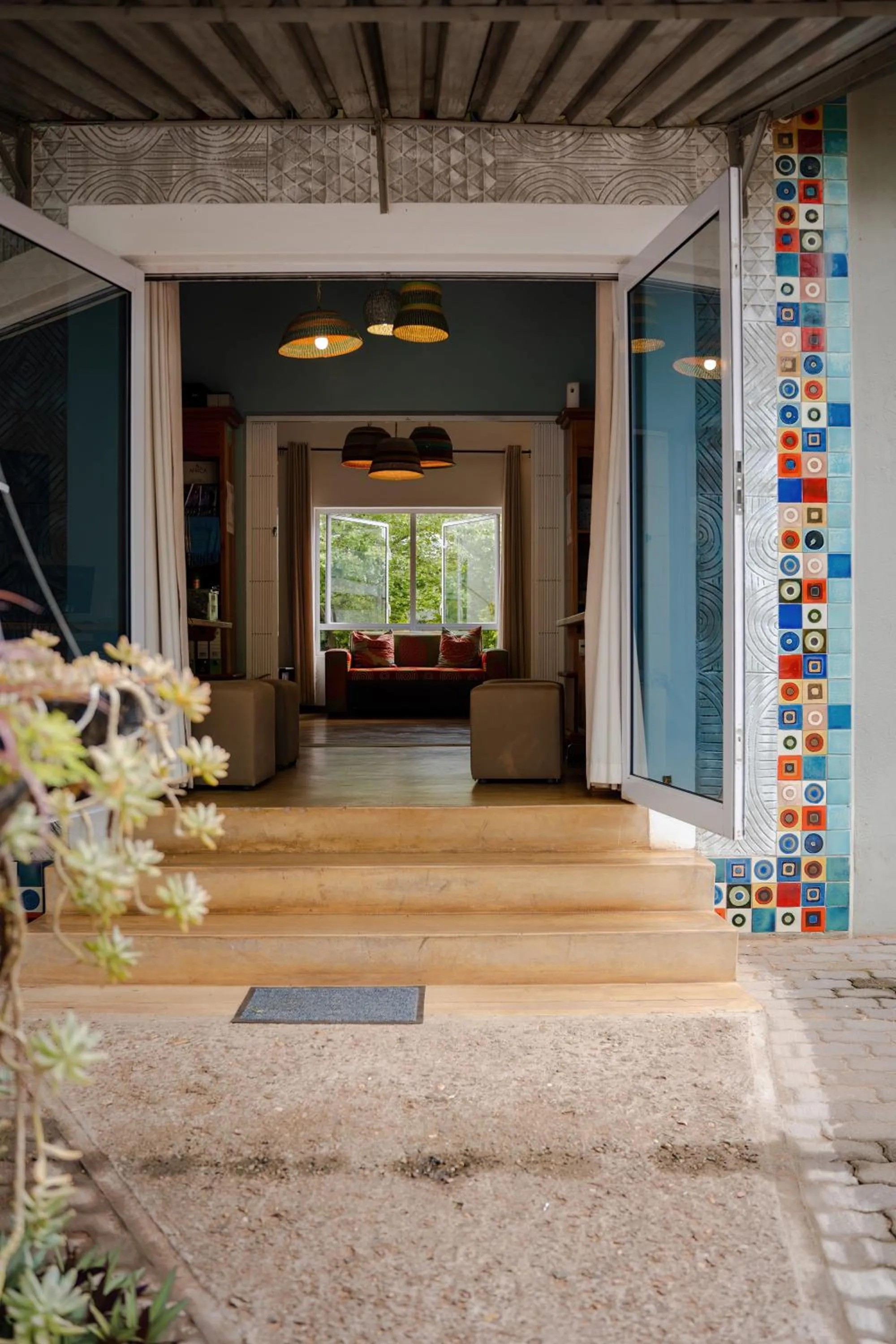 Lobby or reception in PheZulu Guest Lodge