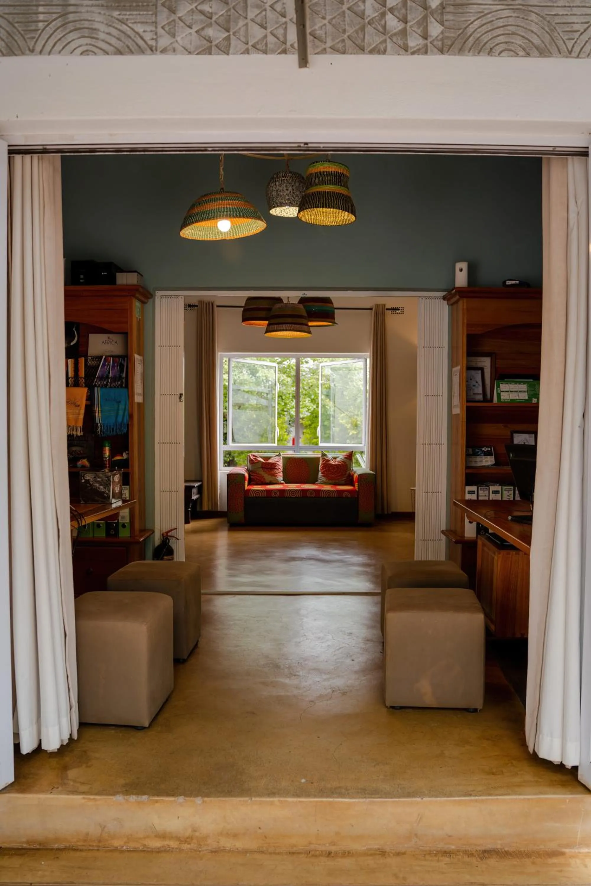 Facade/entrance in PheZulu Guest Lodge