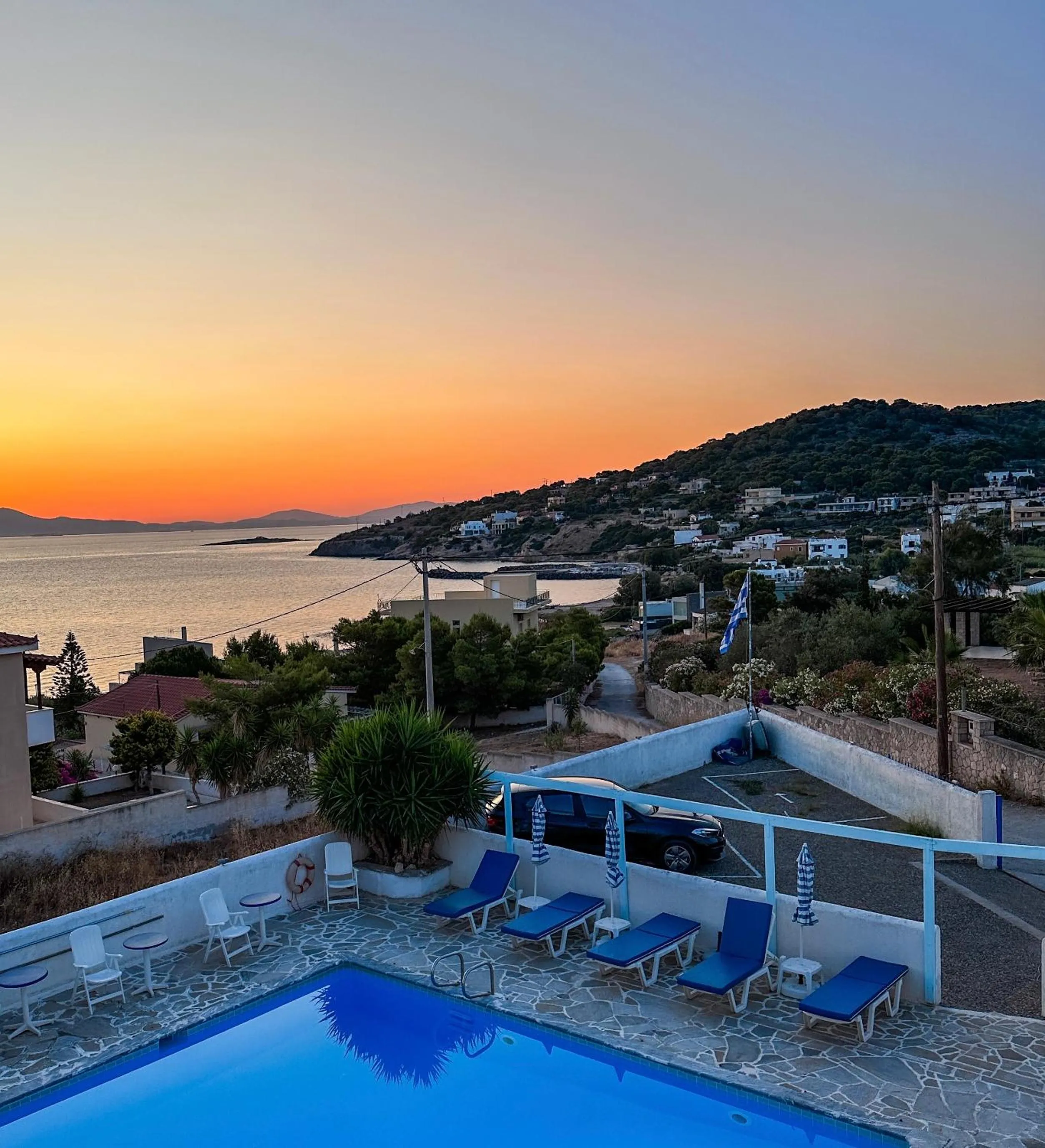 Sea view in Blue Dolphin Studios and Apartment