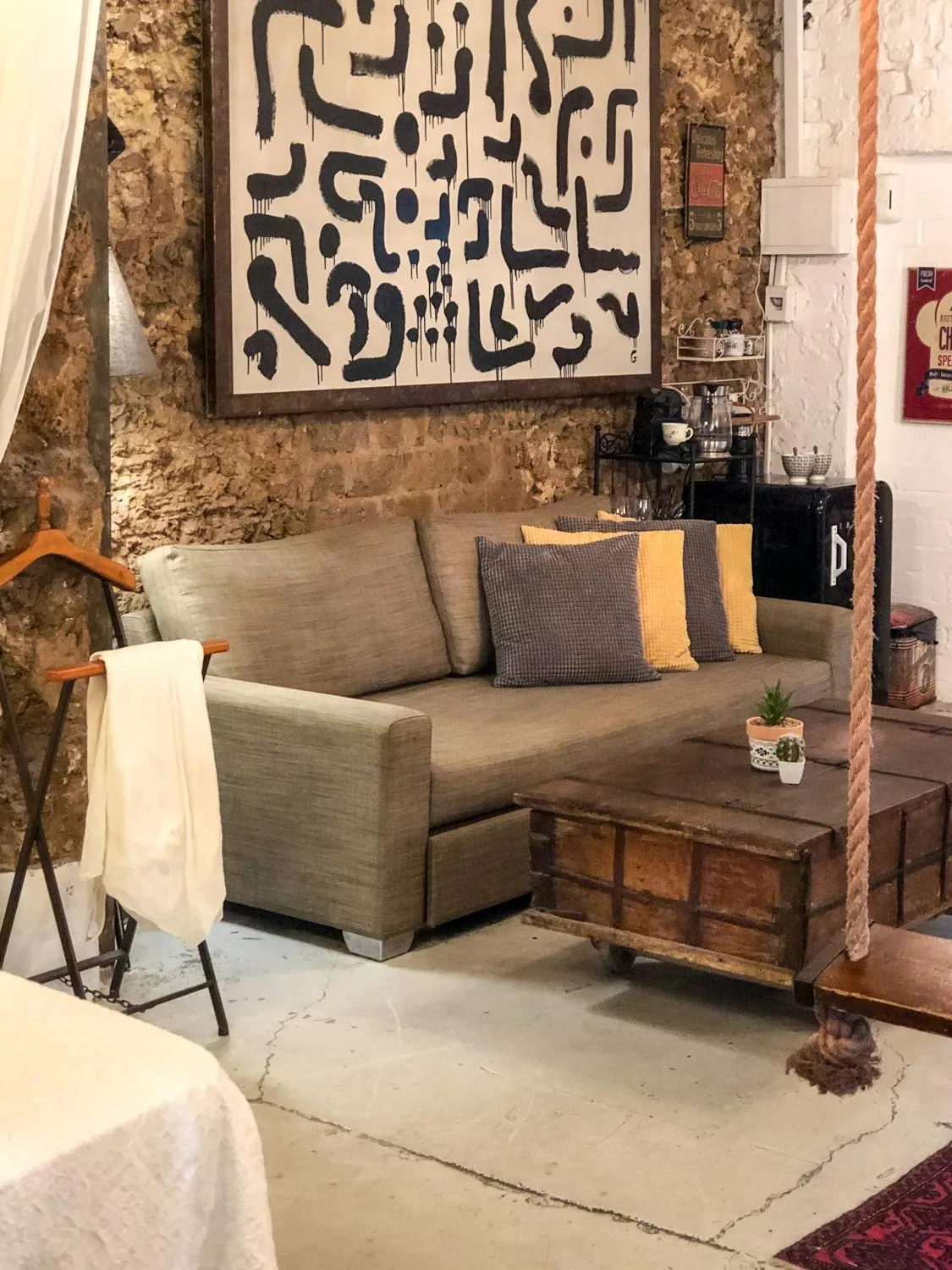 Living room in Trieste Neve Tzedek Boutique Suites Tel Aviv