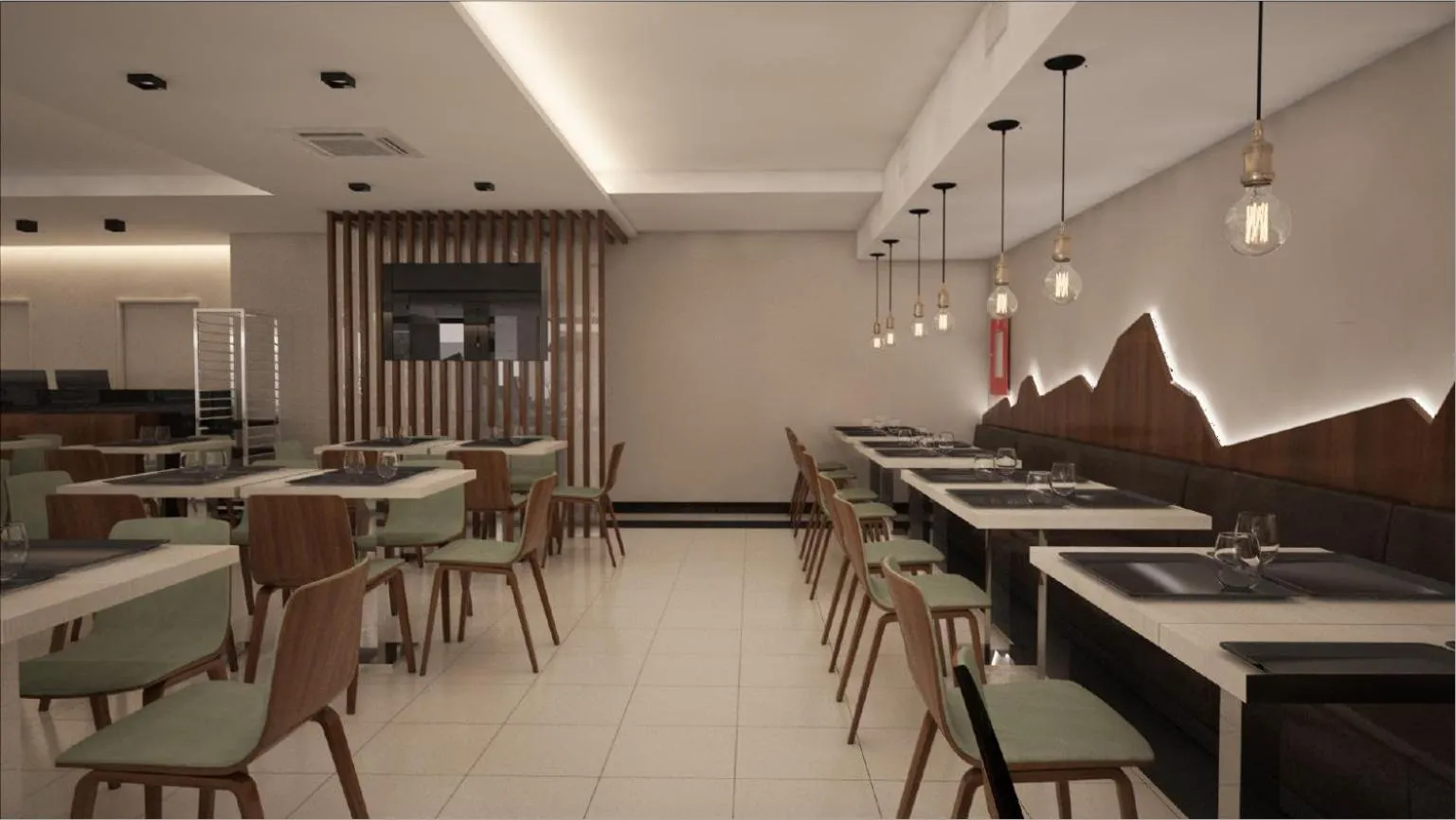 Restaurant/places to eat in Hotel 4 Estações