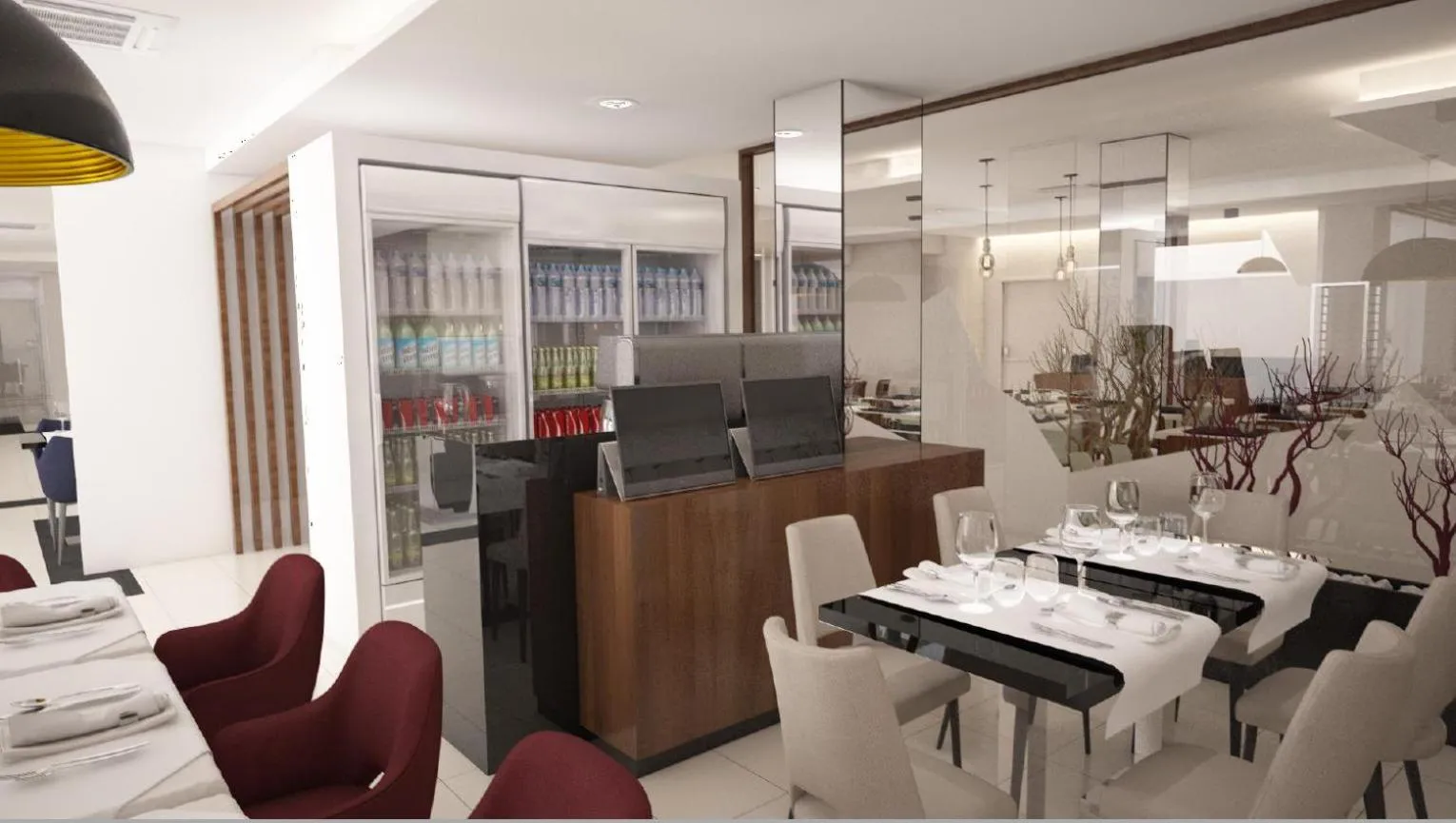 Restaurant/places to eat in Hotel 4 Estações