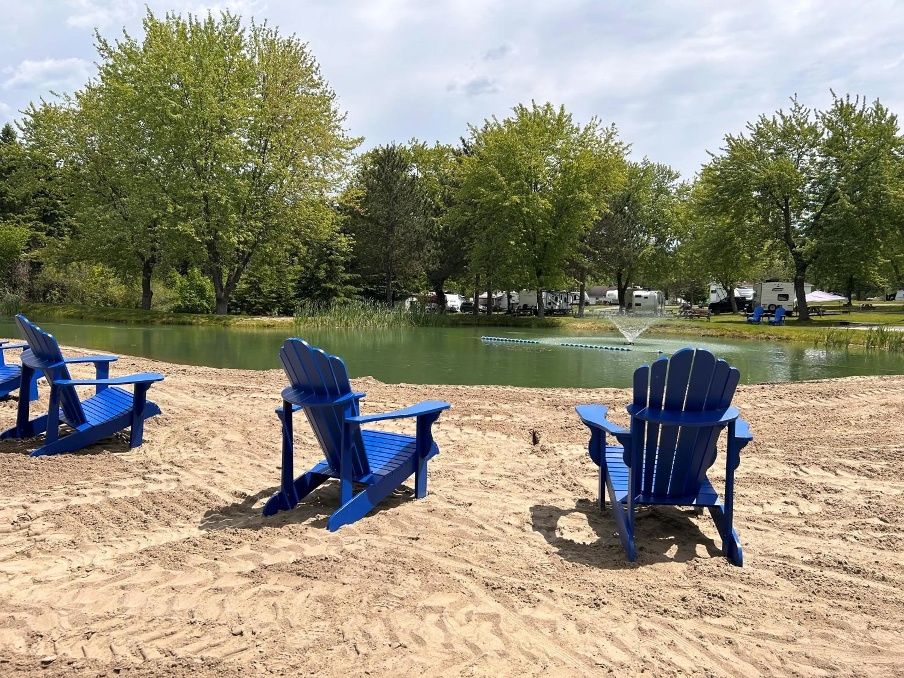Beach in Auberge Papillon Lune