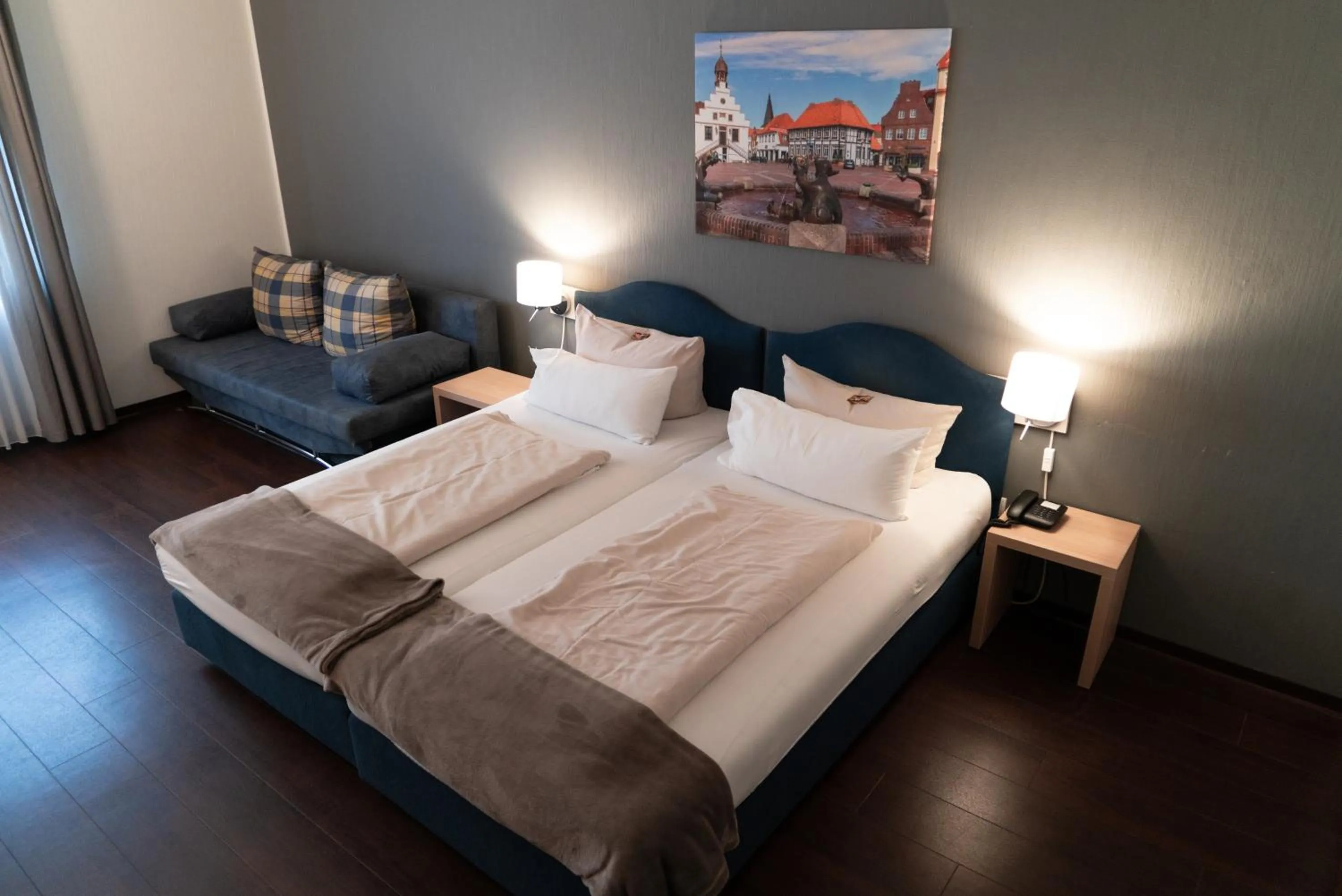 Photo of the whole room, Bed in Hotel-Restaurant Kolpinghaus