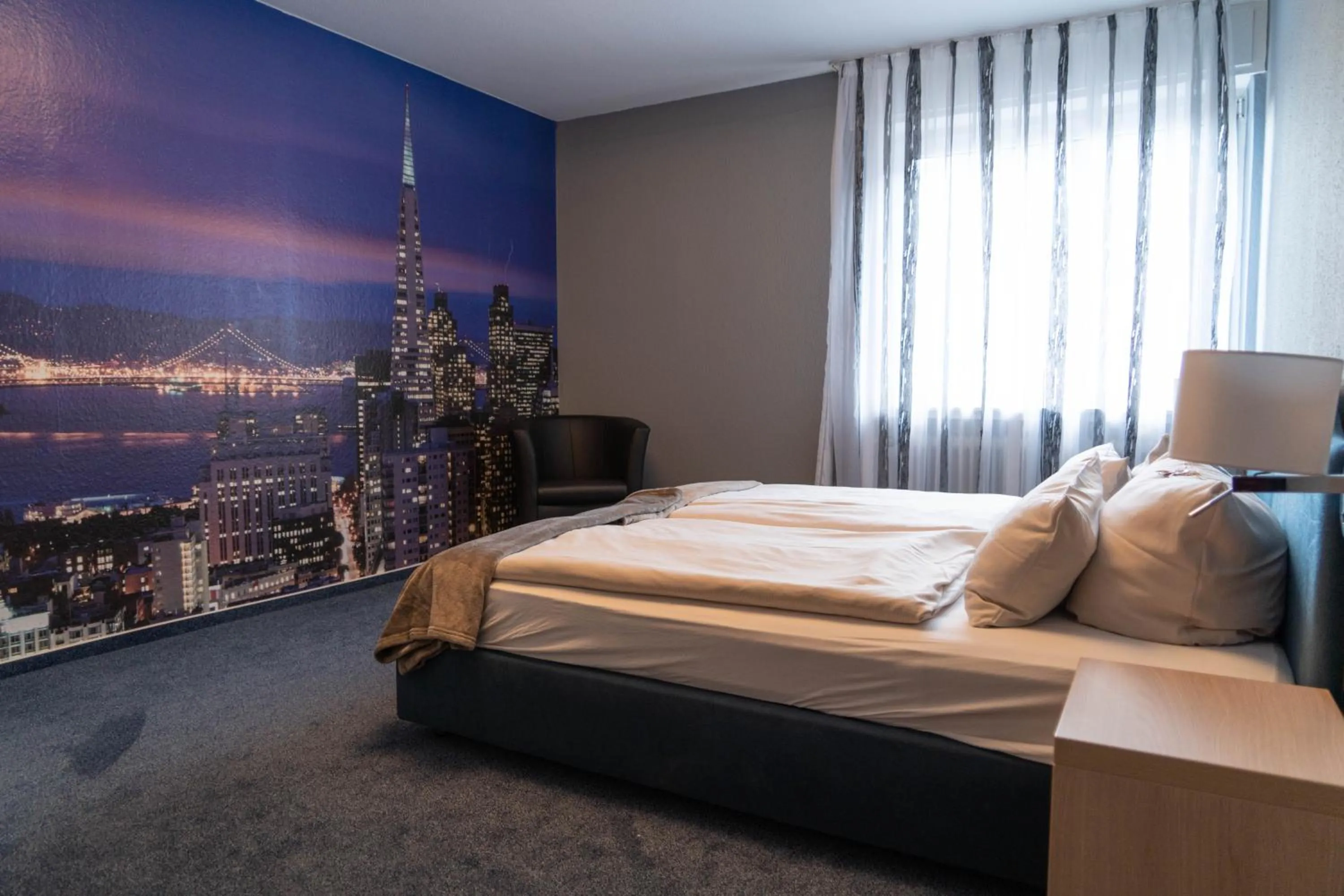 Bedroom, Bed in Hotel-Restaurant Kolpinghaus