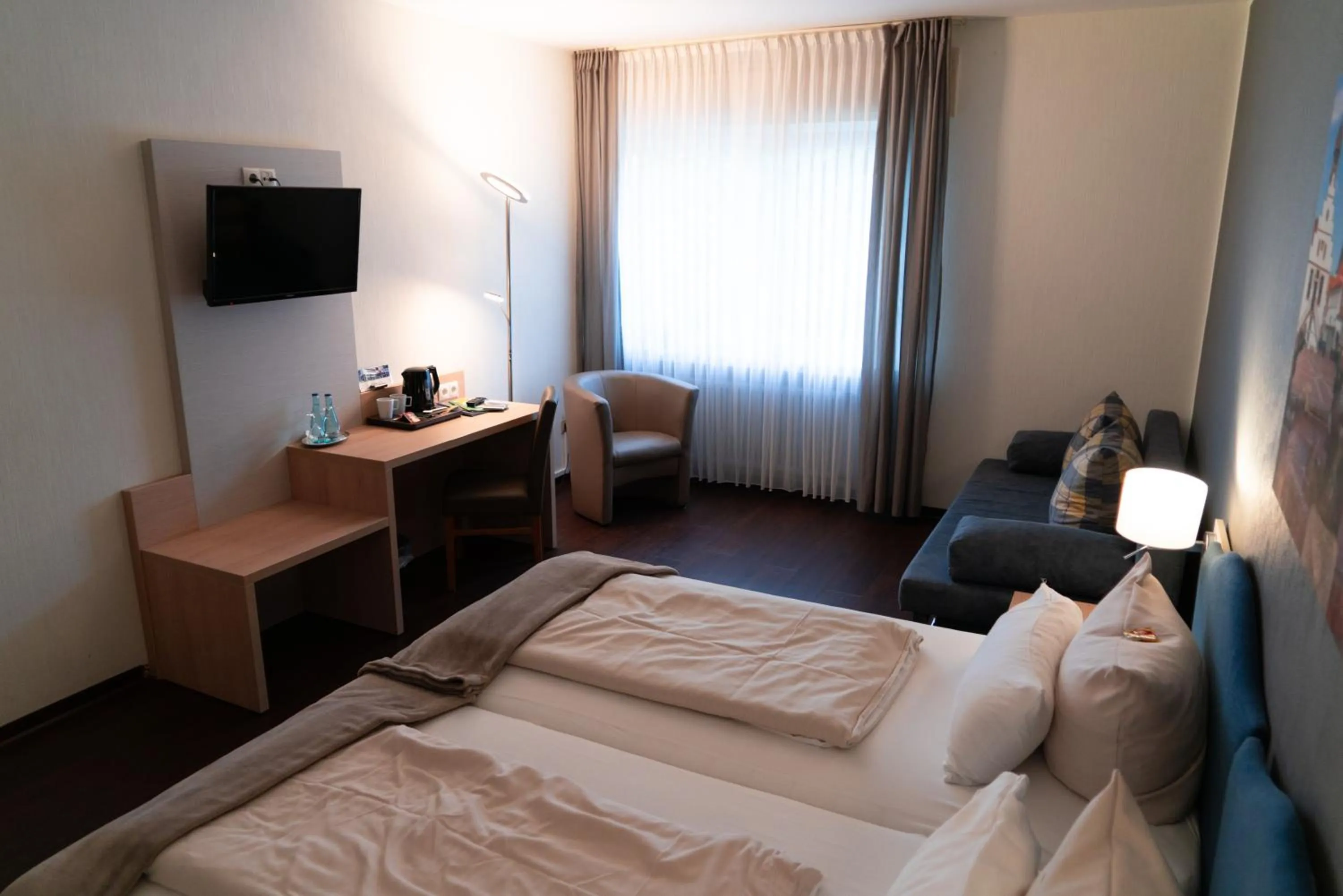 Photo of the whole room, Bed in Hotel-Restaurant Kolpinghaus