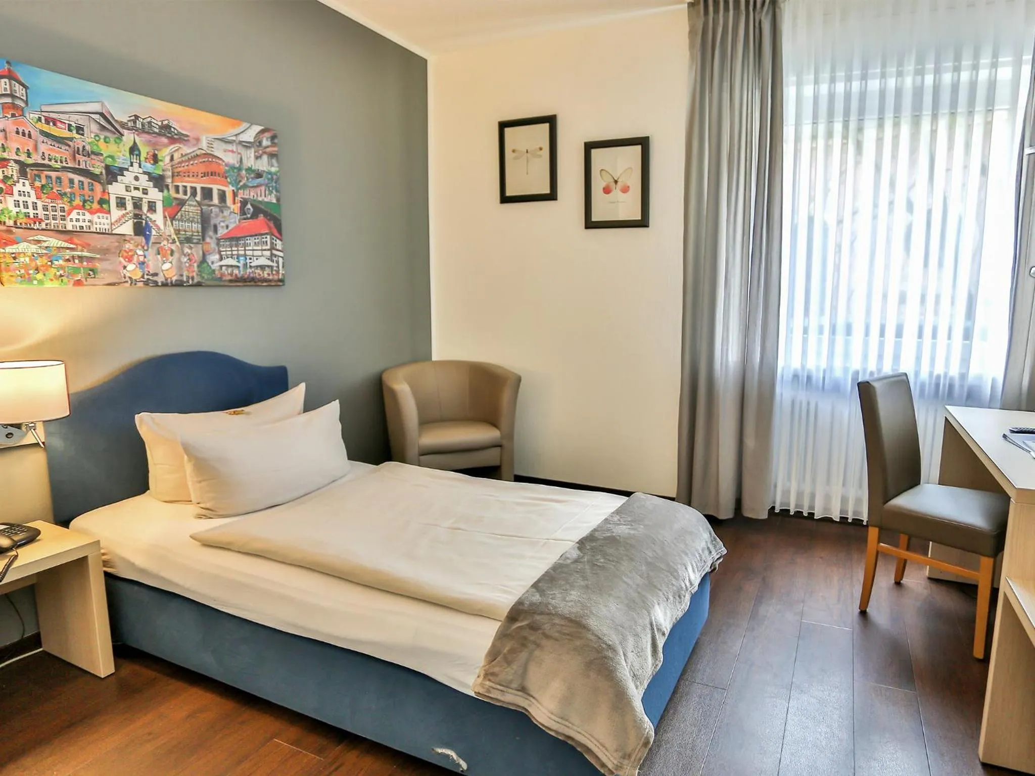 Photo of the whole room, Bed in Hotel-Restaurant Kolpinghaus