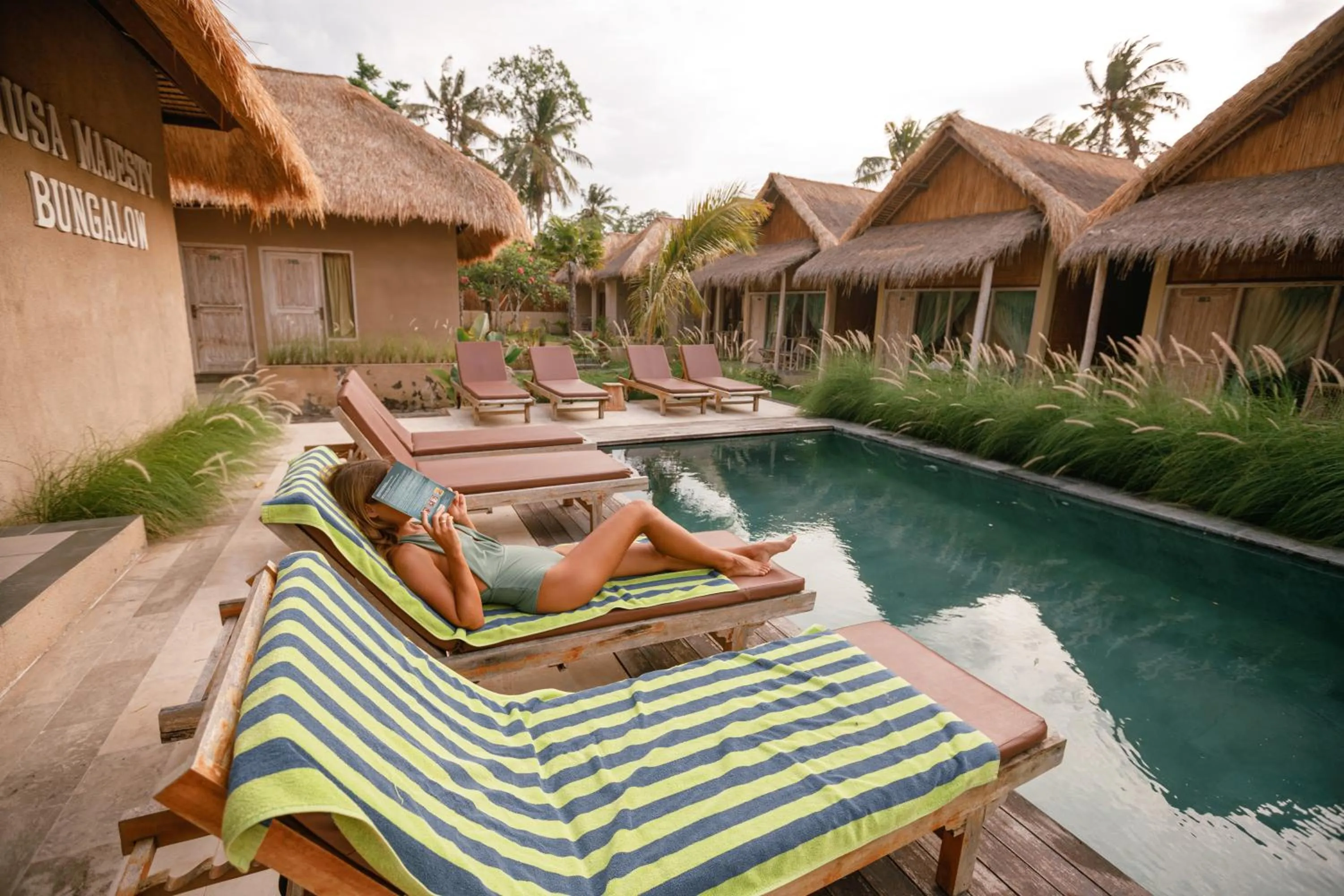 Swimming pool in Nusa Majesty