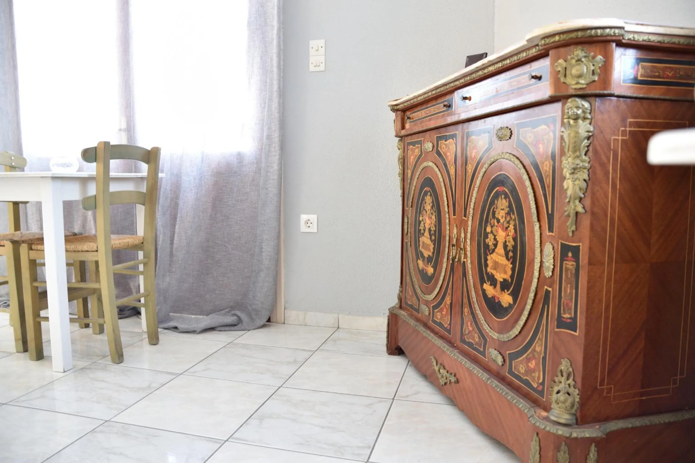 Lobby or reception in Hotel Aegina