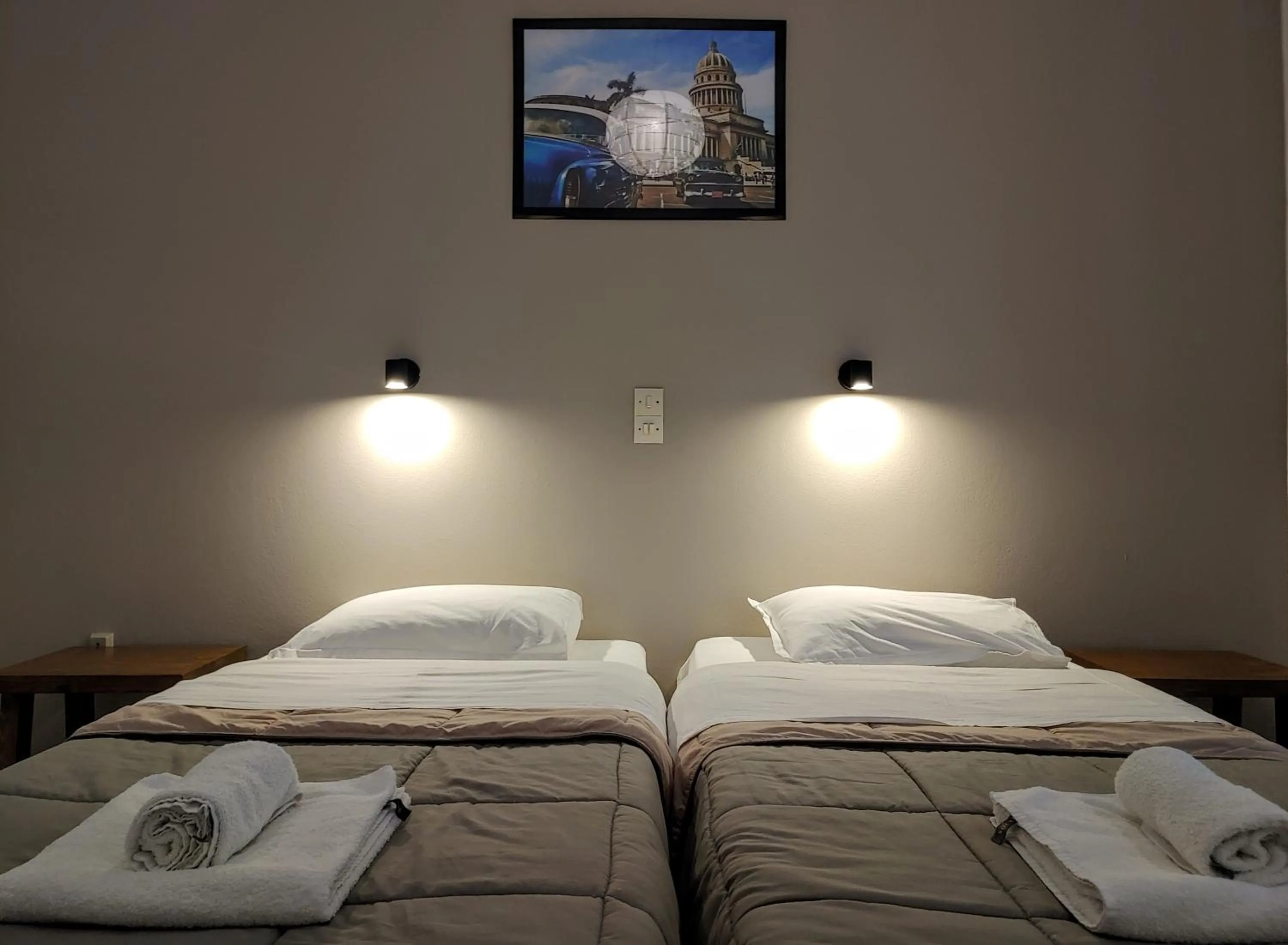 Bedroom, Bed in Hotel Aegina