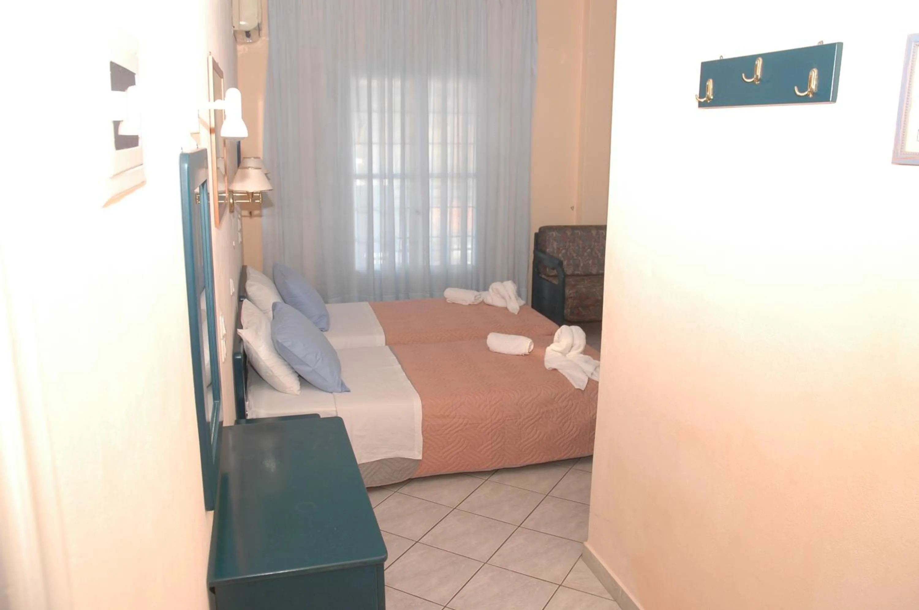 Photo of the whole room, Bed in Agnanti Hotel