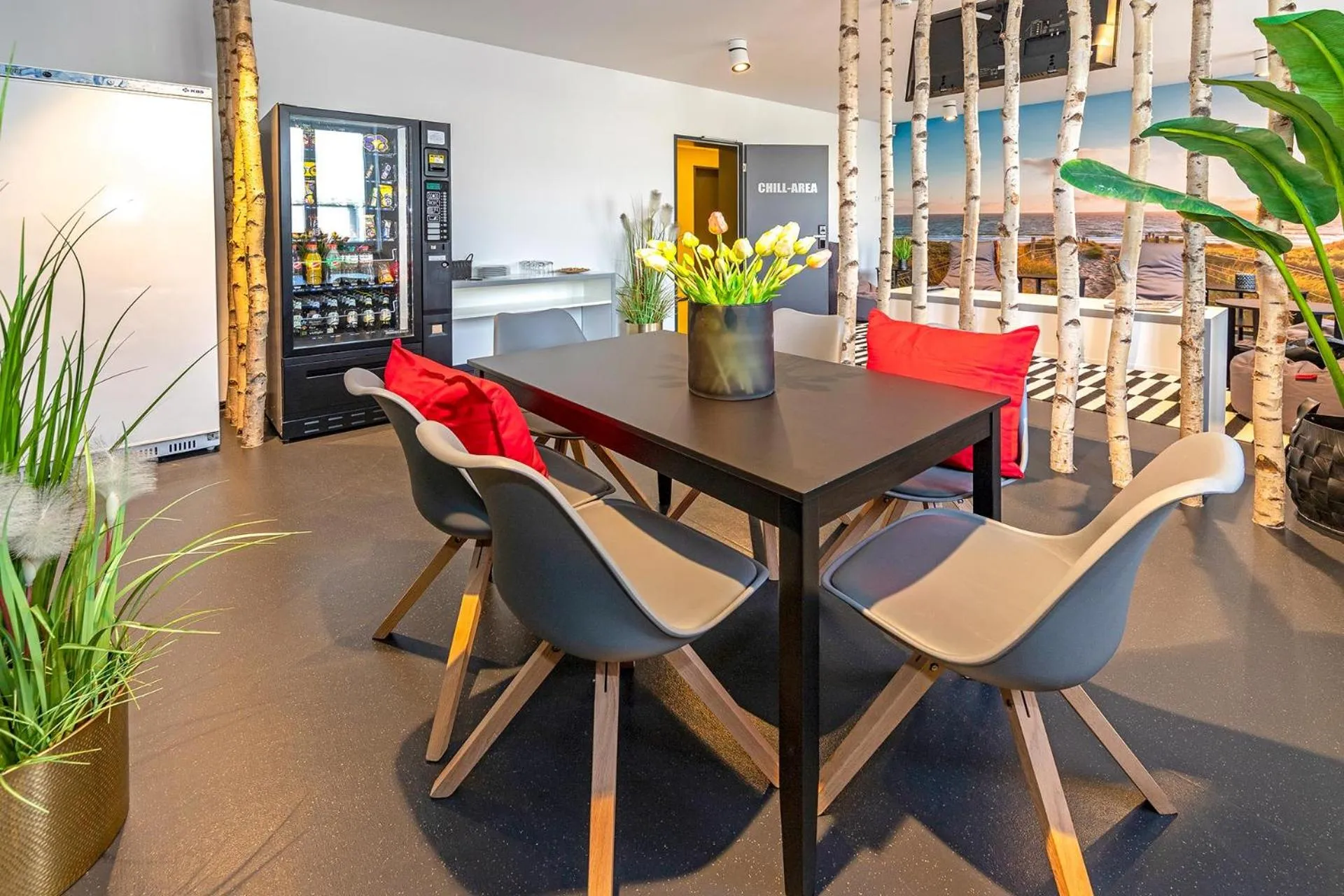 Seating area in Hotel Athletik Kiel