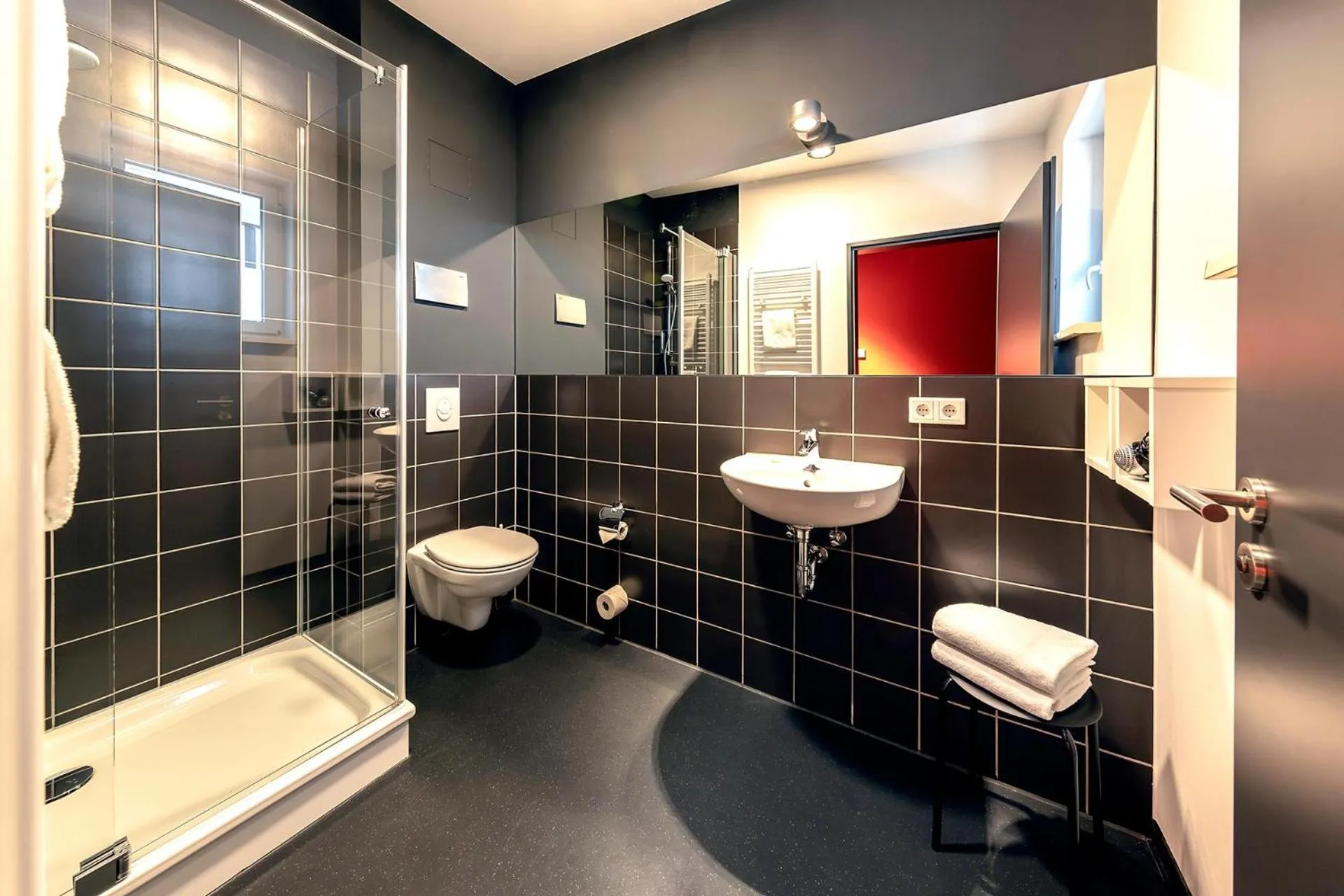 Bathroom in Hotel Athletik Kiel