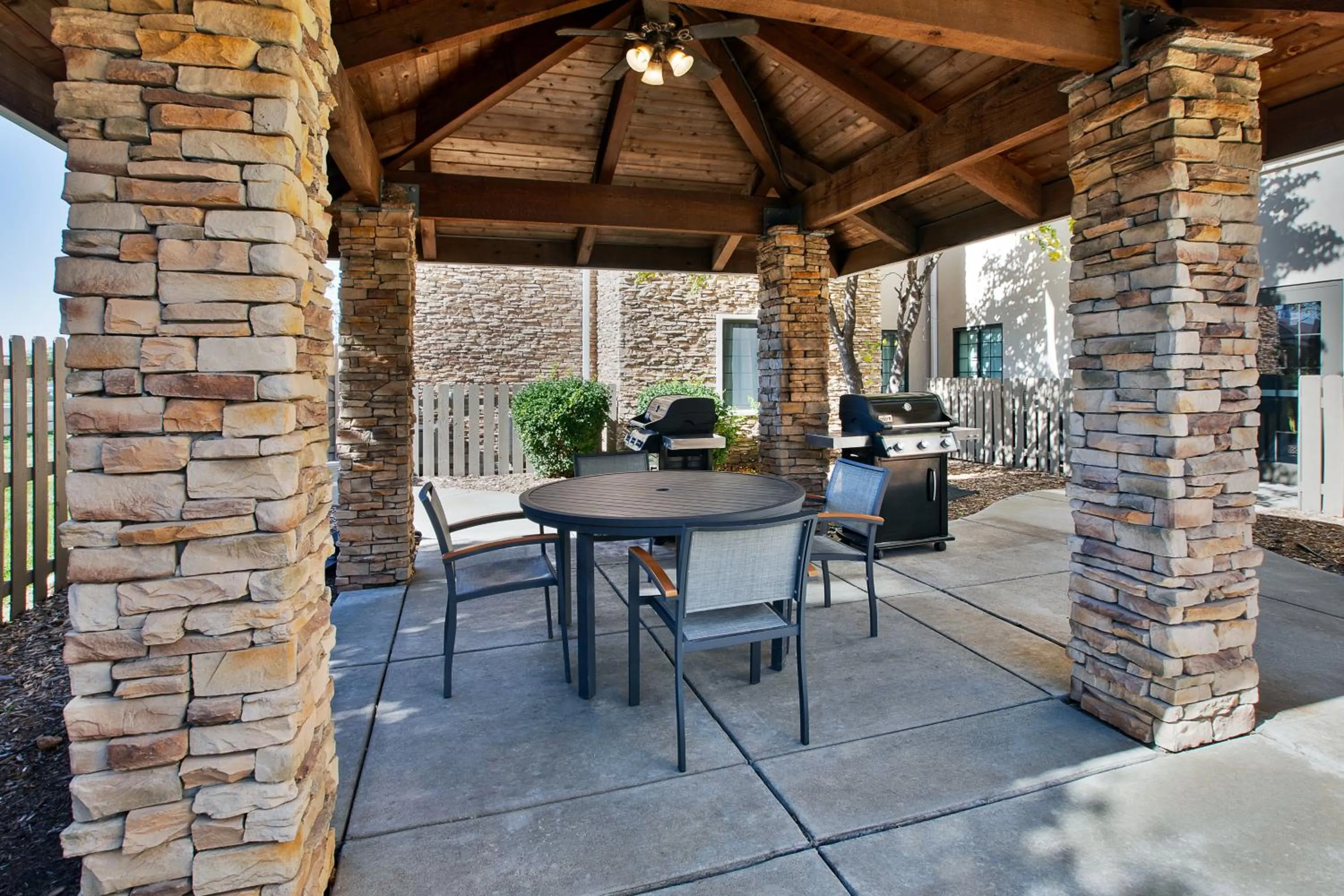 Patio in Staybridge Suites Lincoln North East by IHG