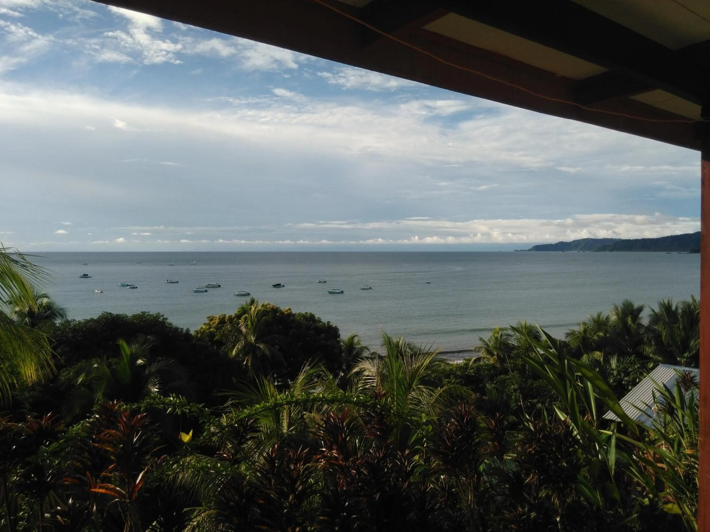 Sea view in Hotel Rancho Corcovado