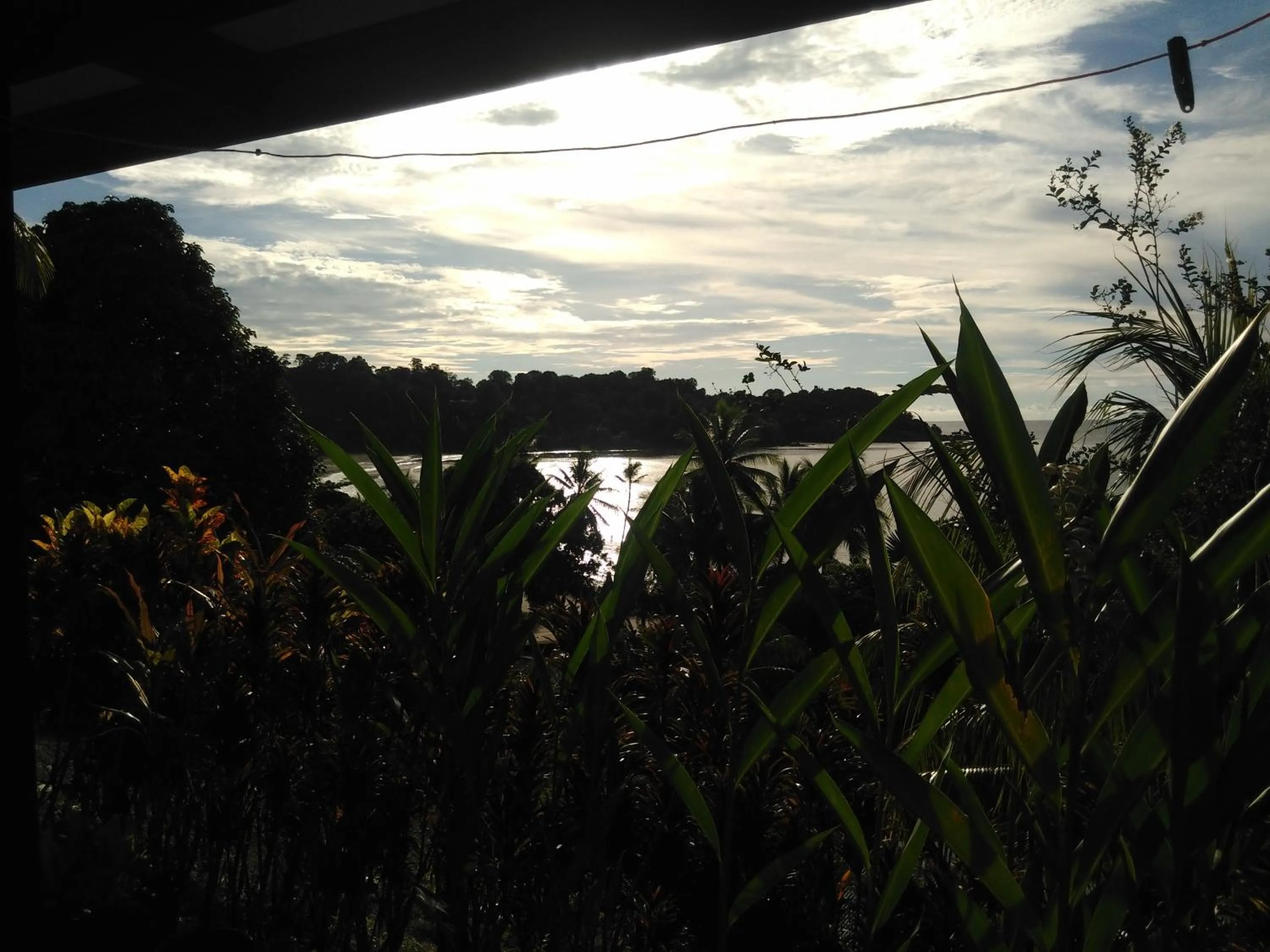 Sea view in Hotel Rancho Corcovado