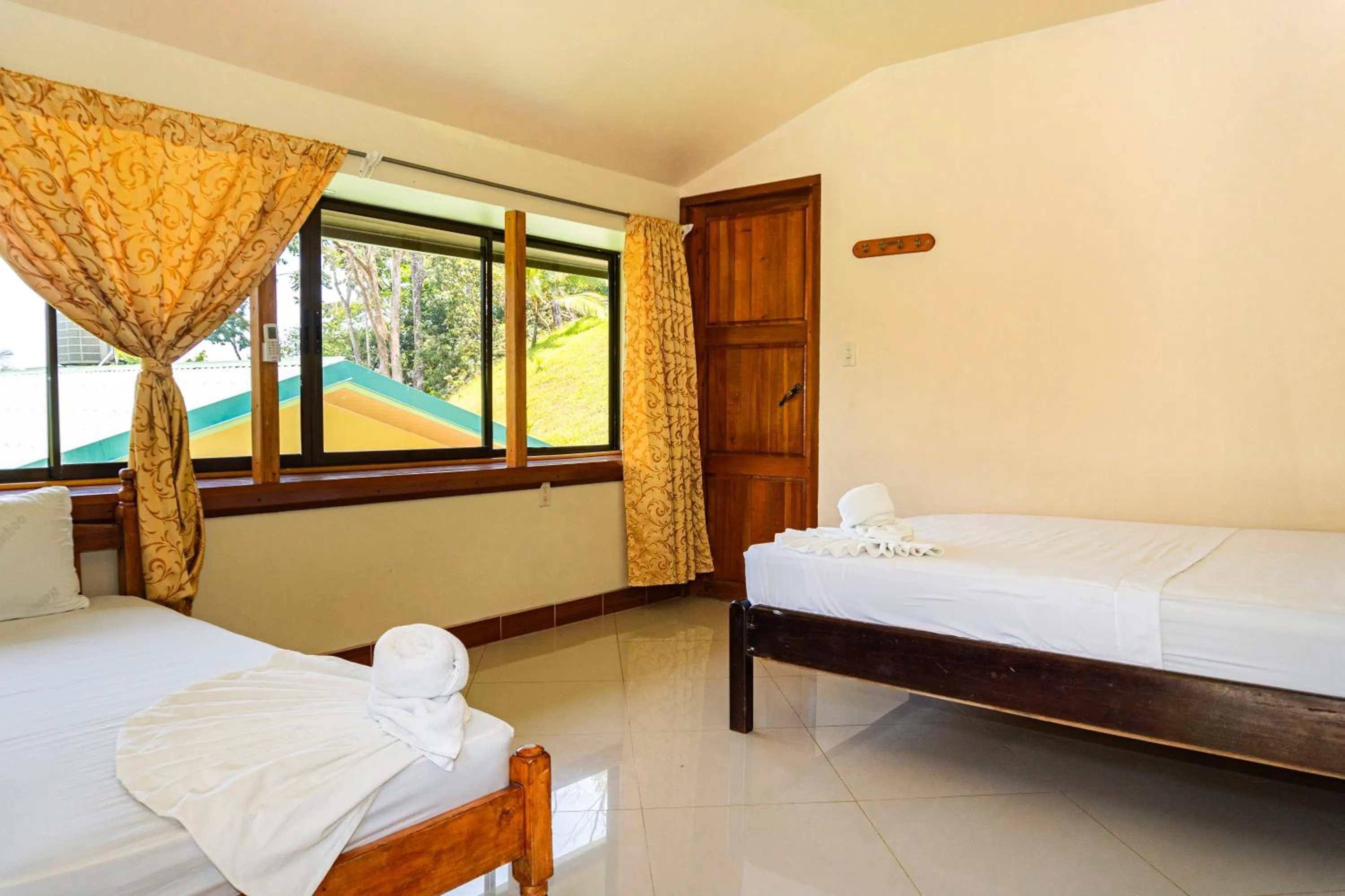 Bed in Hotel Rancho Corcovado
