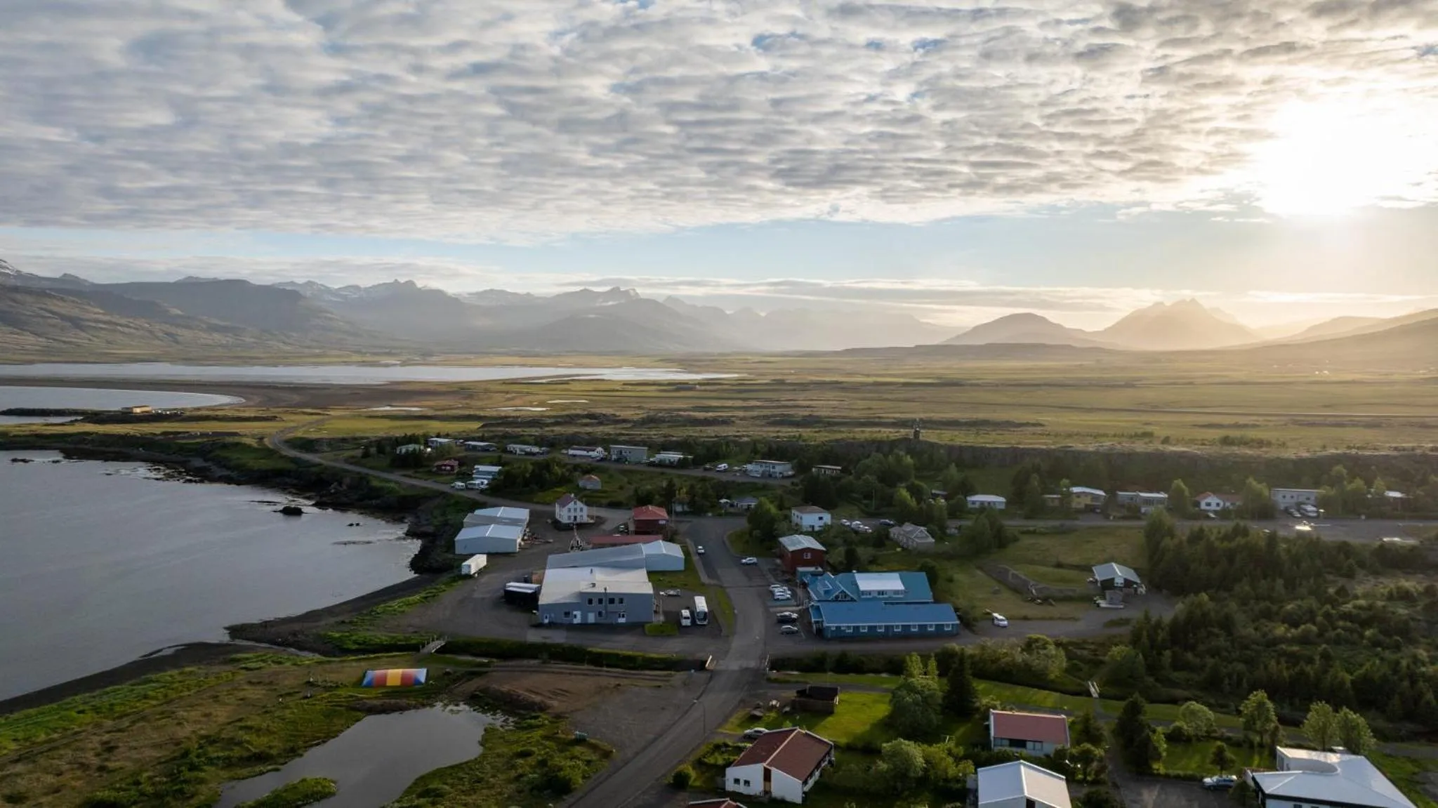Natural landscape in Hotel Post