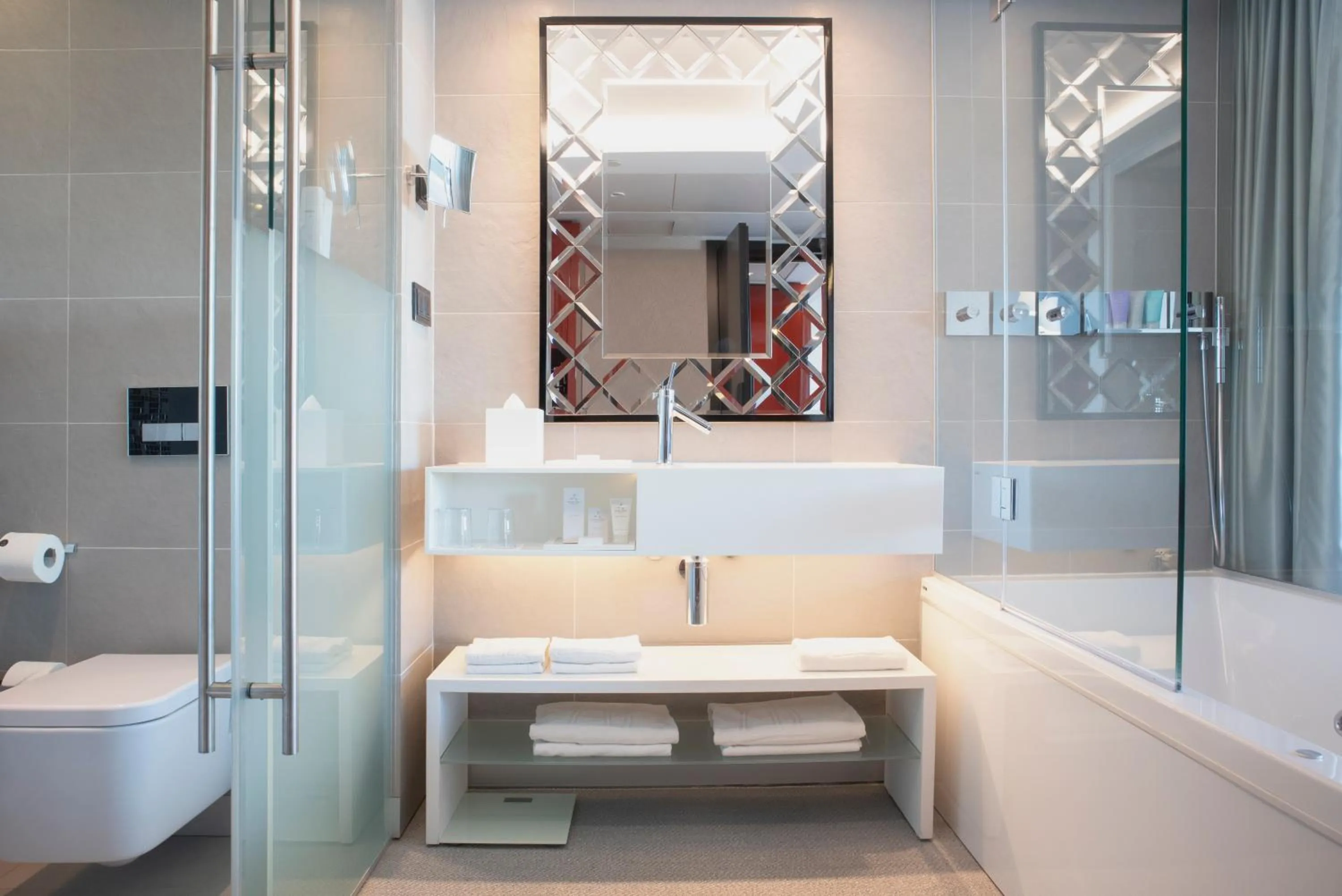Bathroom in MYRIAD by SANA Hotels