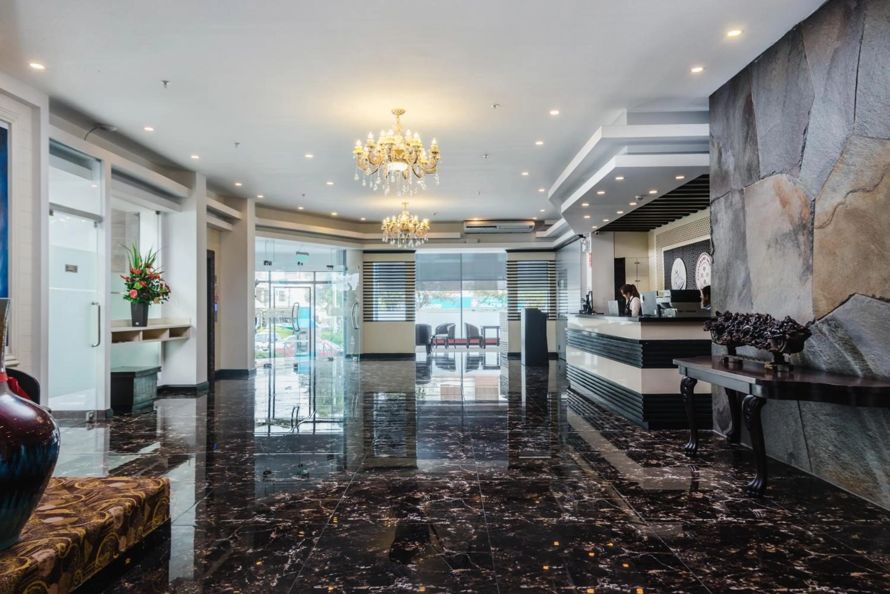 Lobby or reception in Nobility Grand Hotel