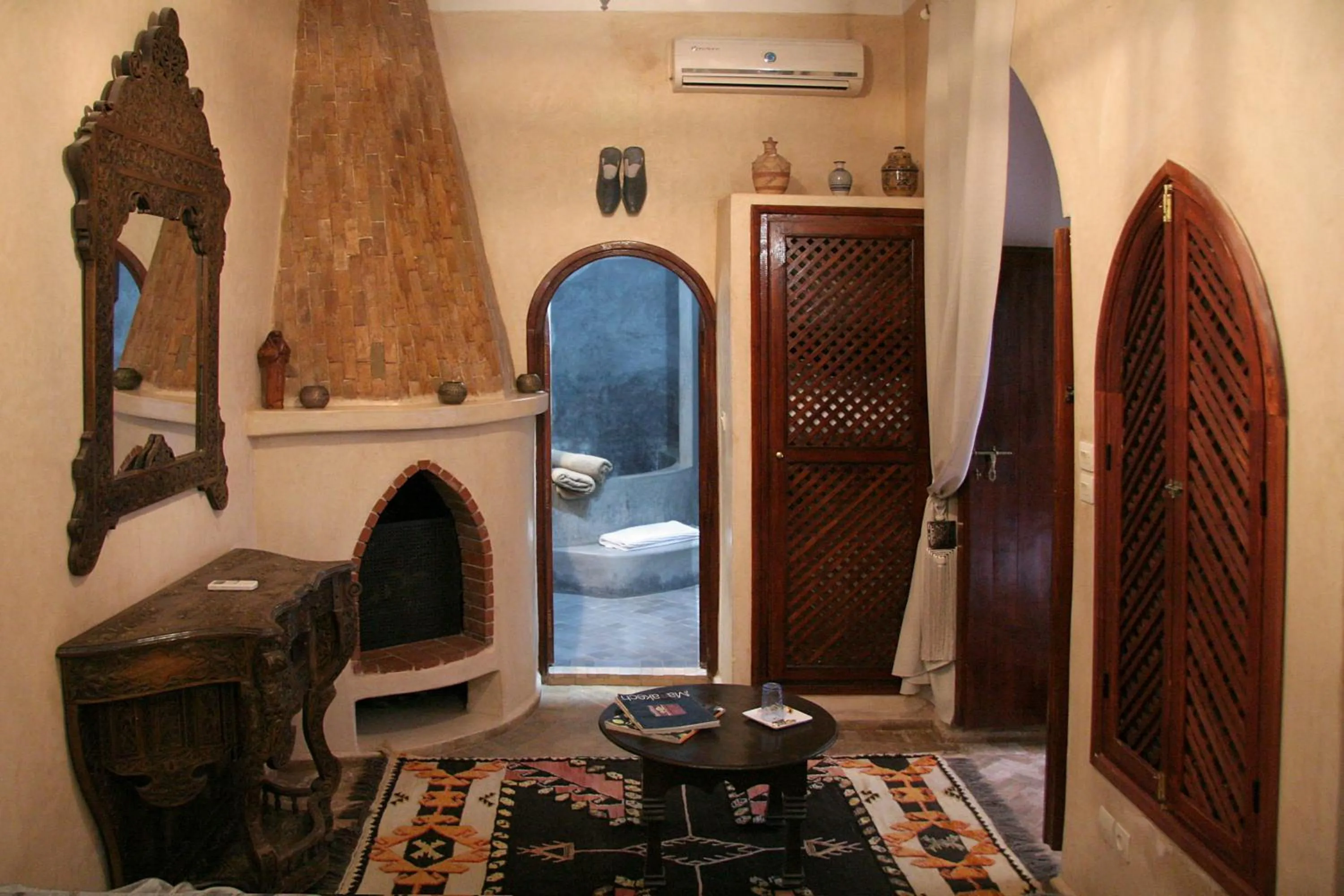 Living room in Riad Zen House