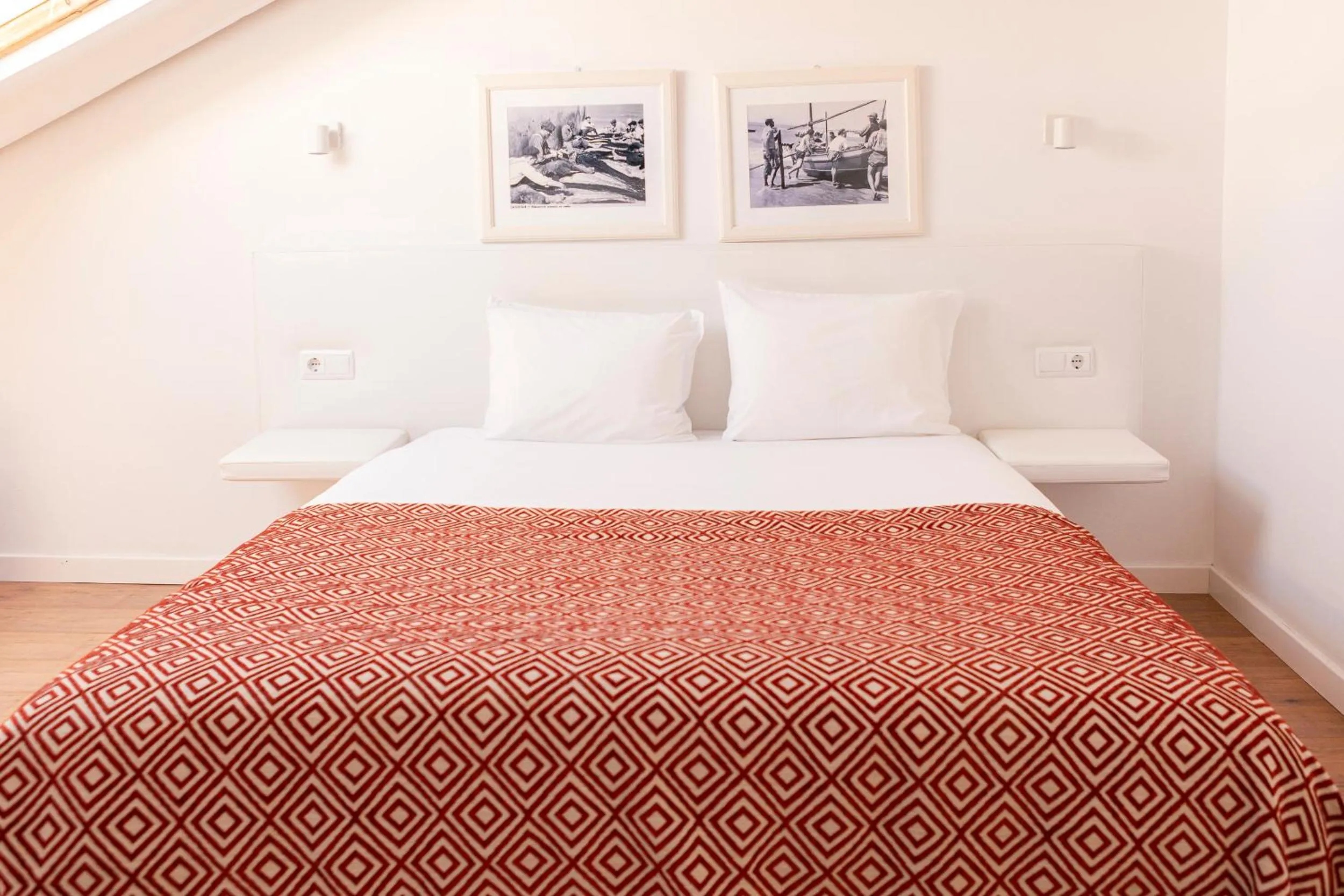 Bedroom, Bed in Casa das Aguarelas