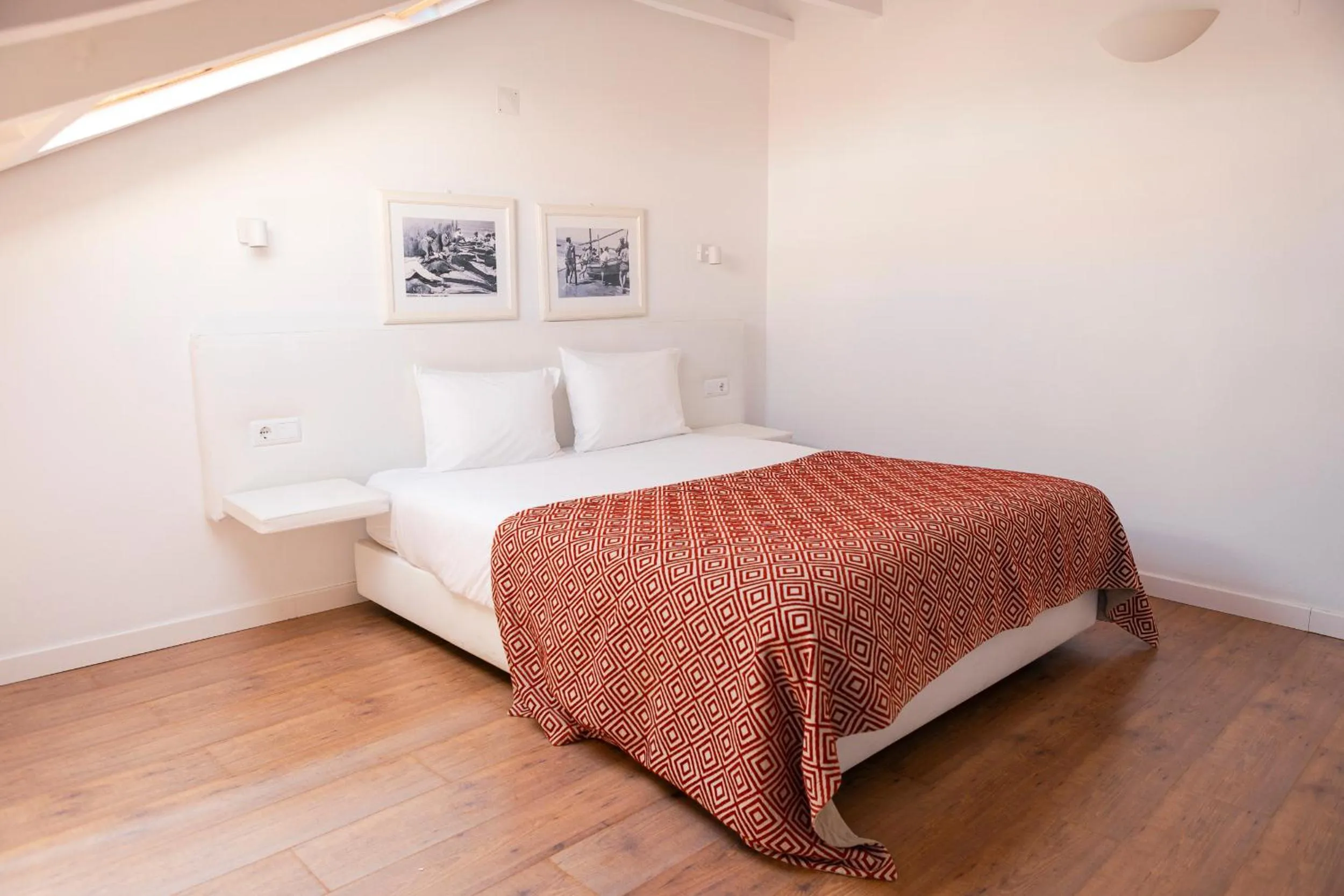 Bedroom, Bed in Casa das Aguarelas