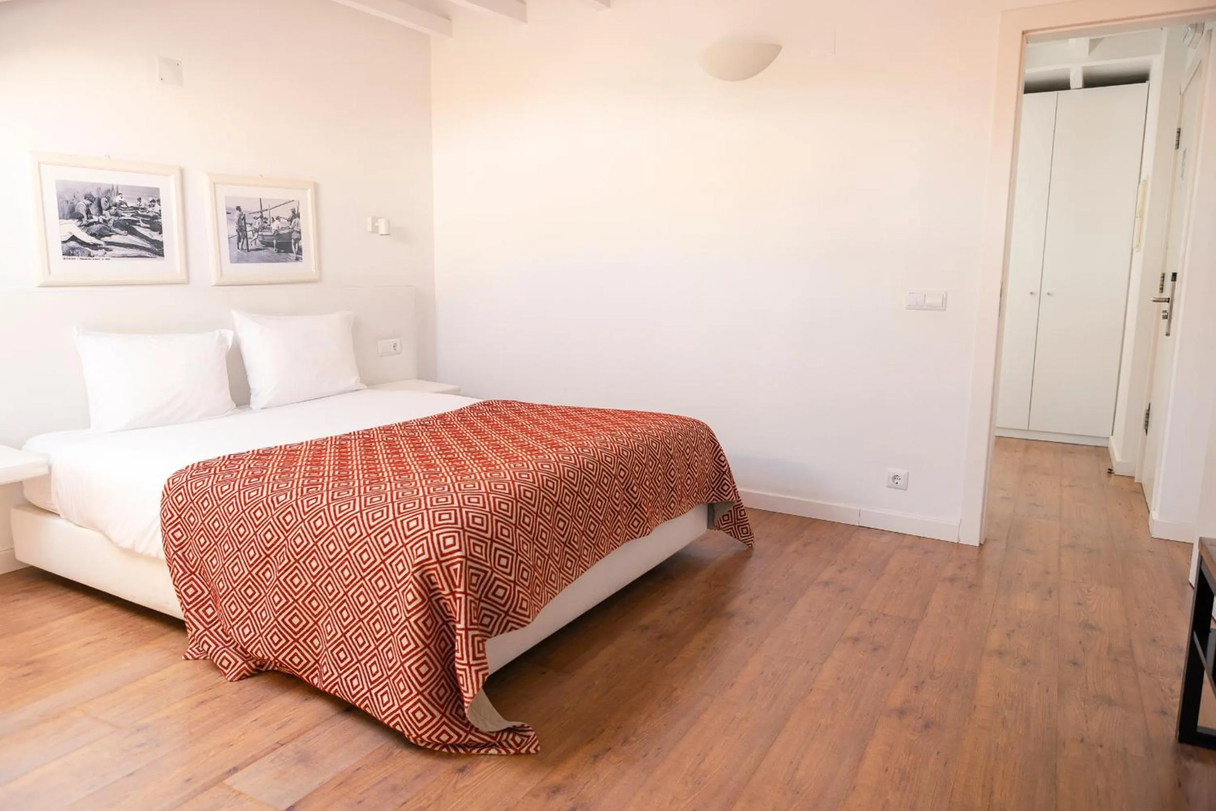 Bedroom, Bed in Casa das Aguarelas