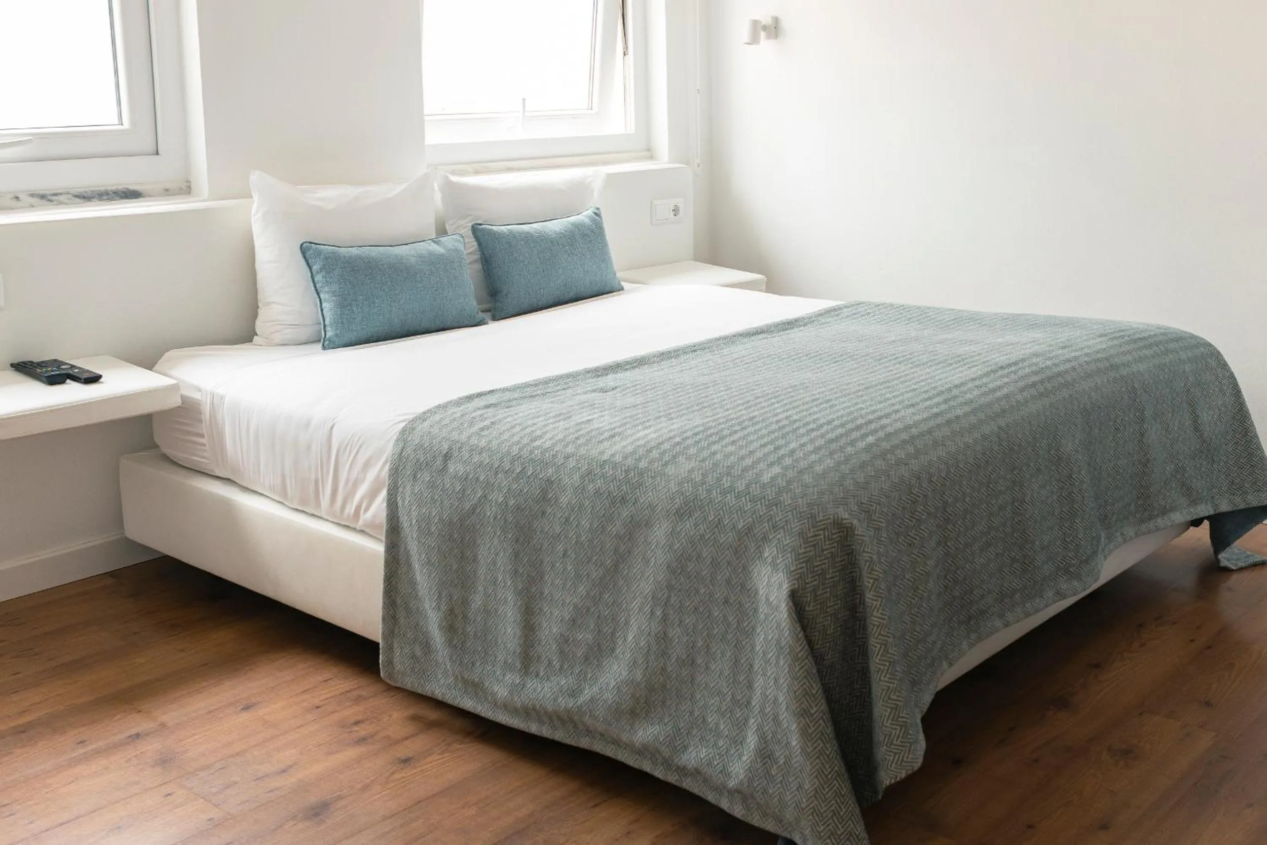 Bedroom, Bed in Casa das Aguarelas