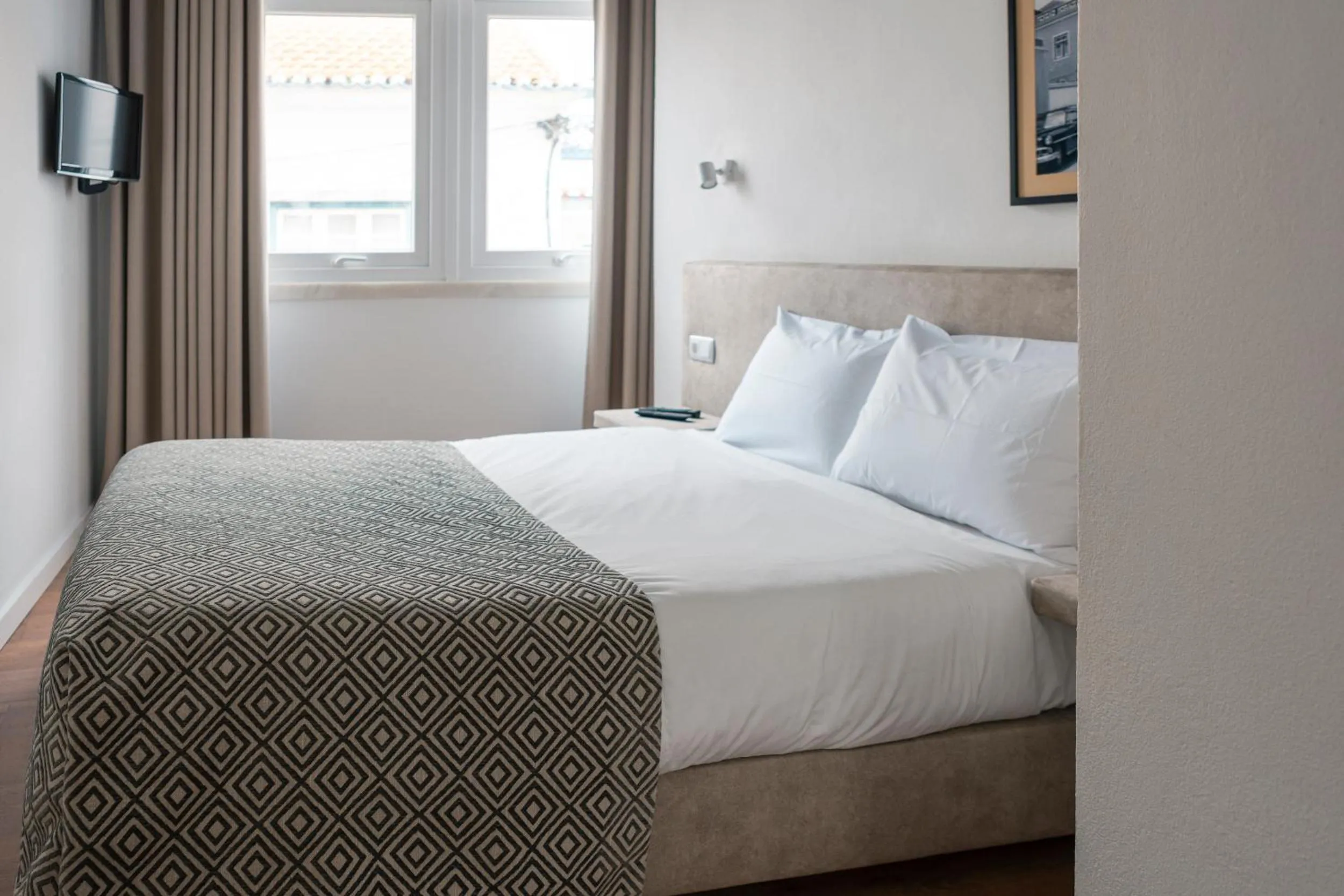 Bedroom, Bed in Casa das Aguarelas