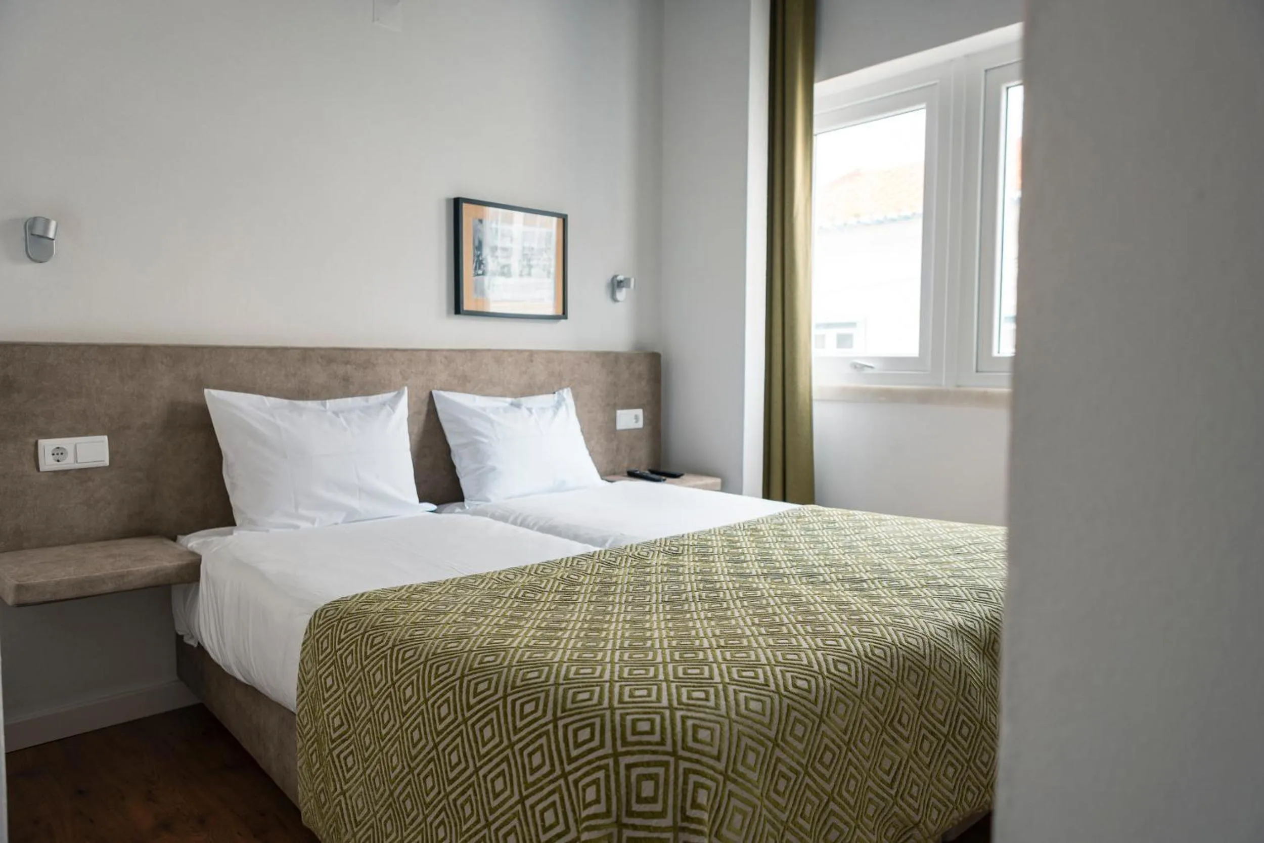 Bedroom, Bed in Casa das Aguarelas